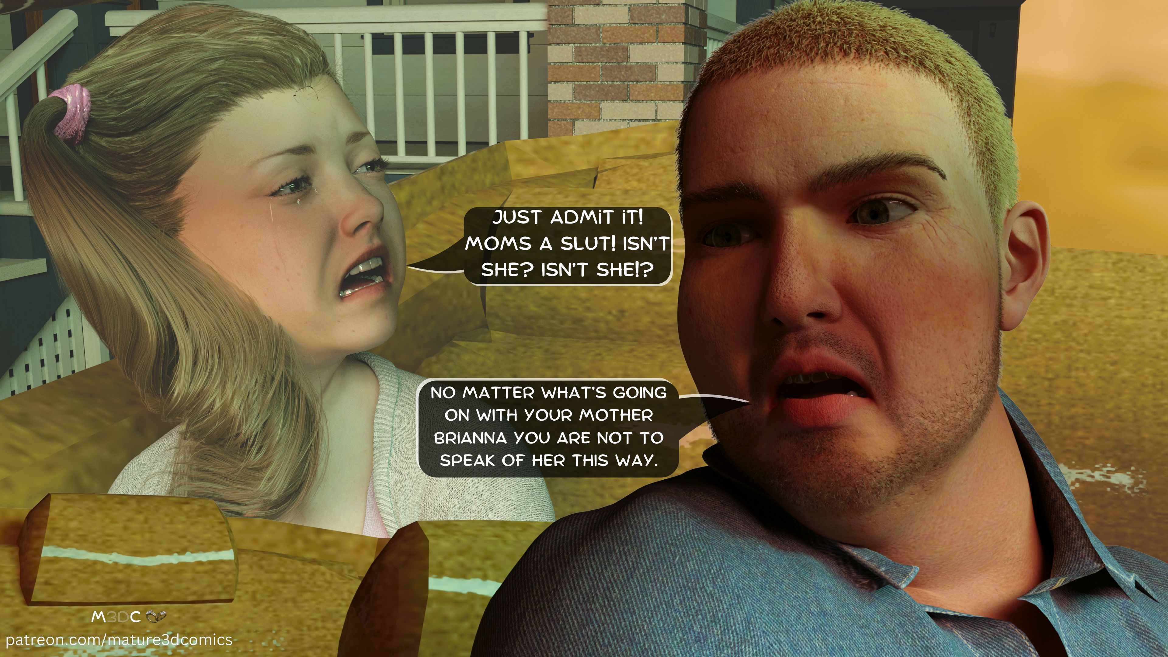 Naughty Neighbor [Mature3DComics] - Chapter 16 — Page 15