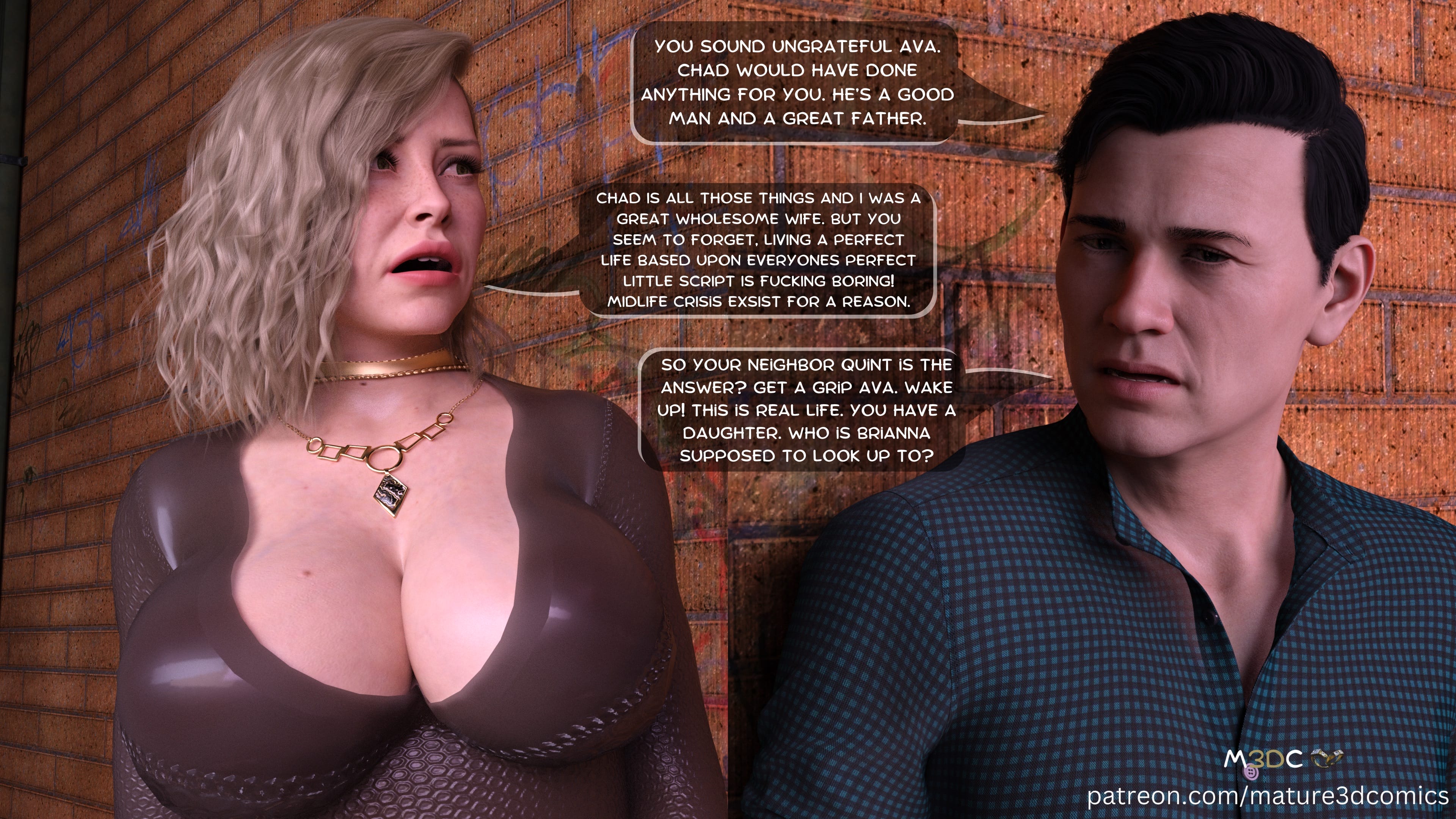 Naughty Neighbor [Mature3DComics] - Chapter 18 — Page 17