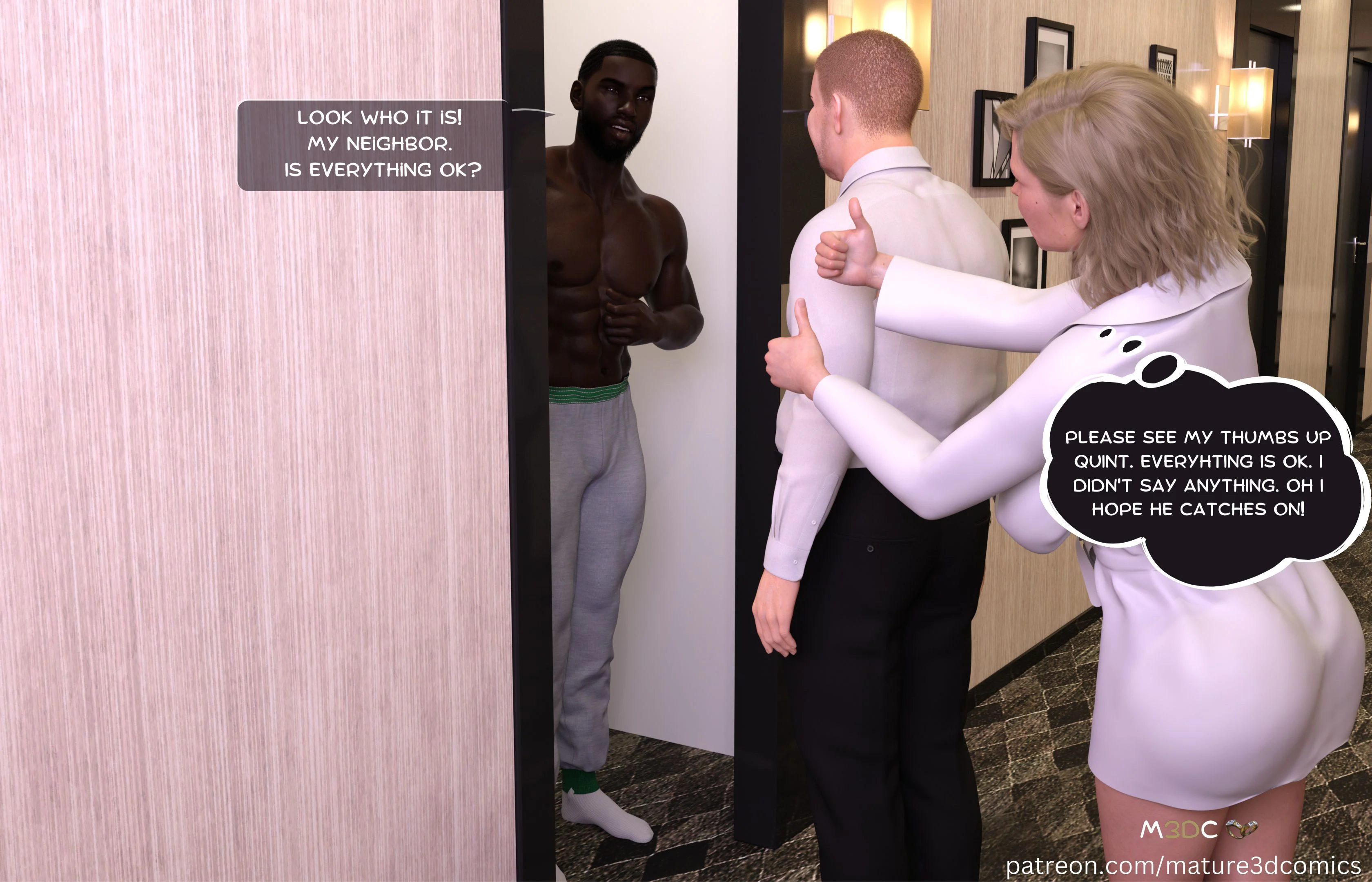 Naughty Neighbor [Mature3DComics] - Chapter 5 — Page 9