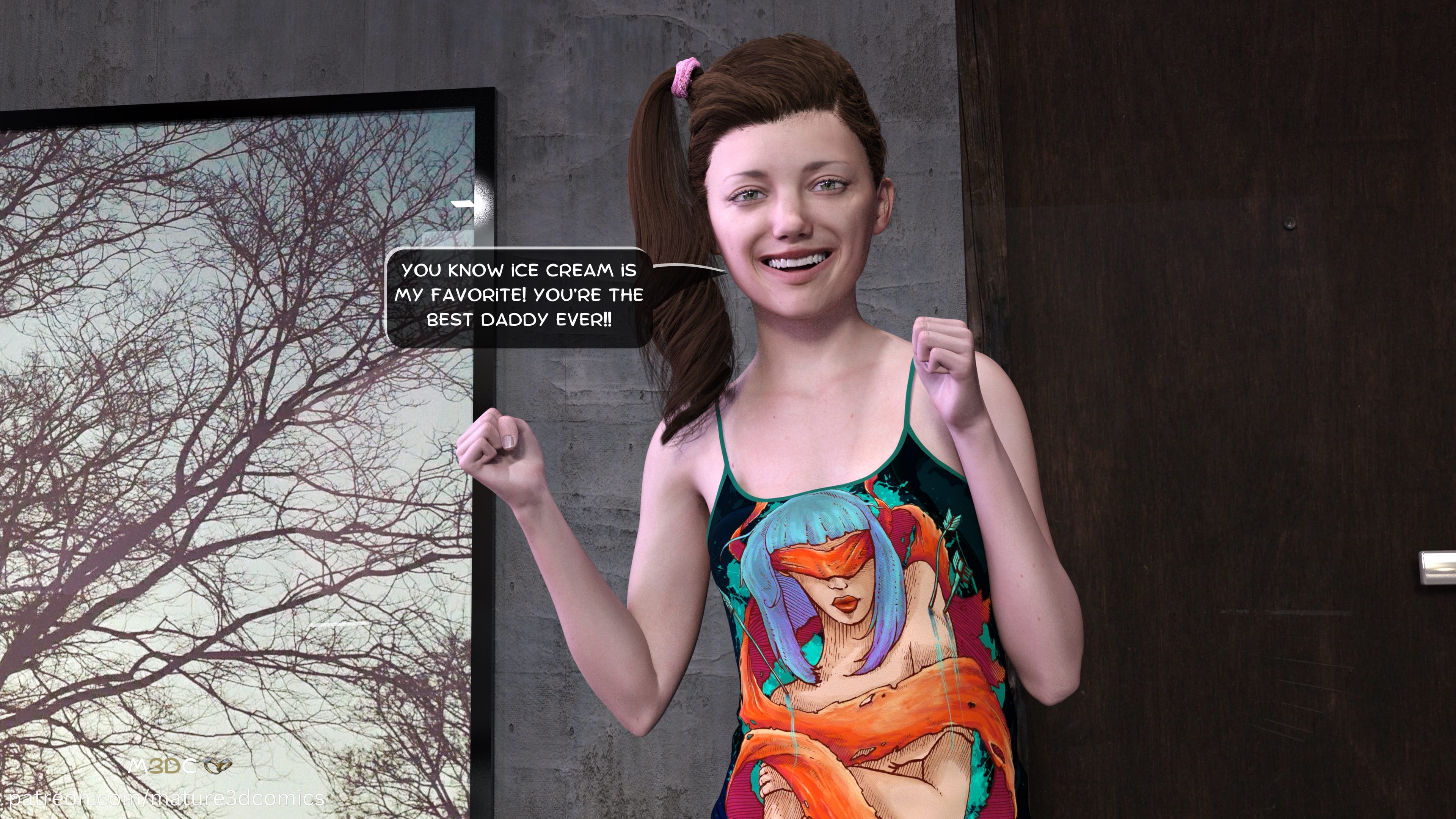 Naughty Neighbor [Mature3DComics] - Chapter 20.1 — Page 15