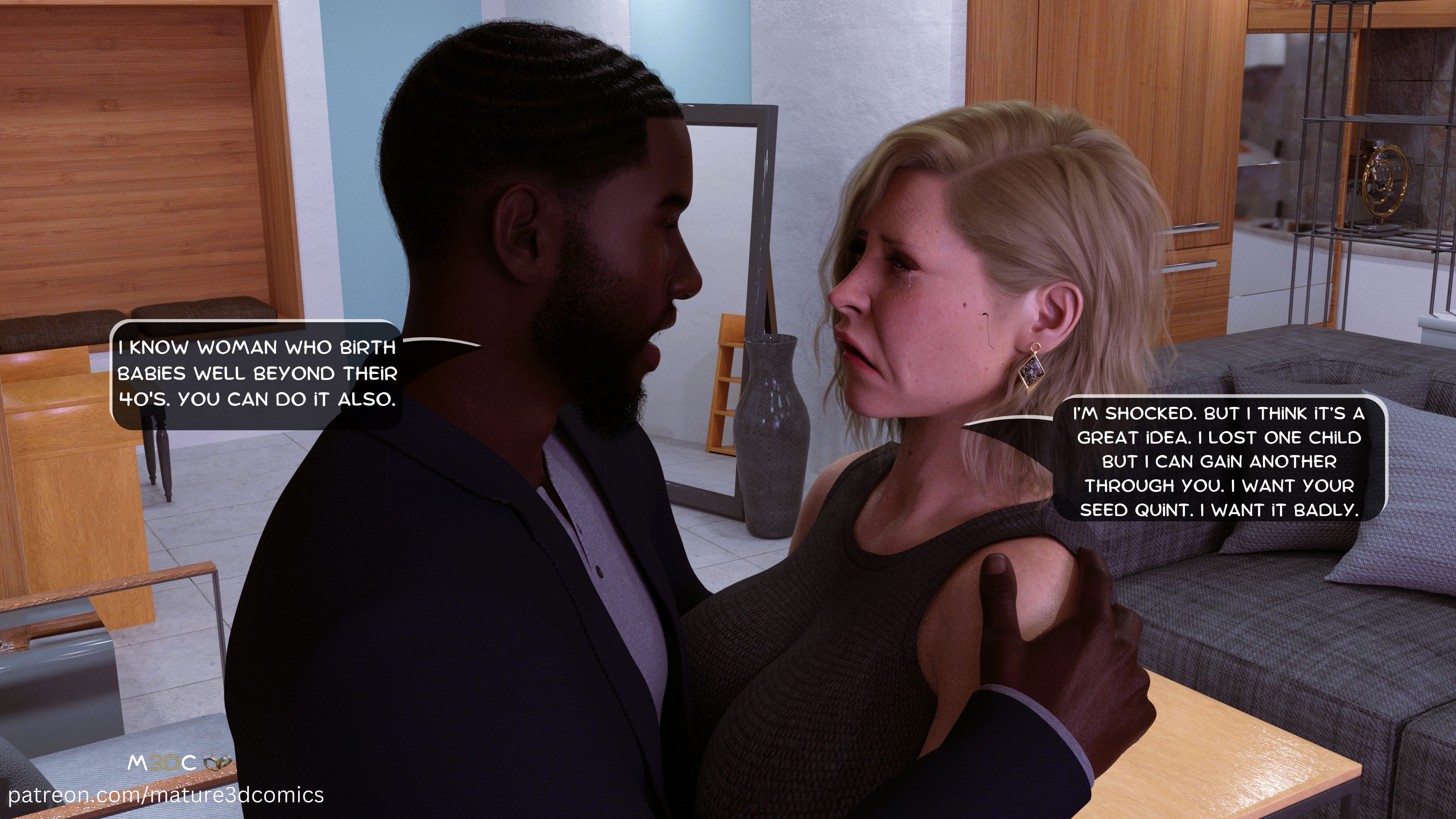 Naughty Neighbor [Mature3DComics] - Chapter 20.1 — Page 7