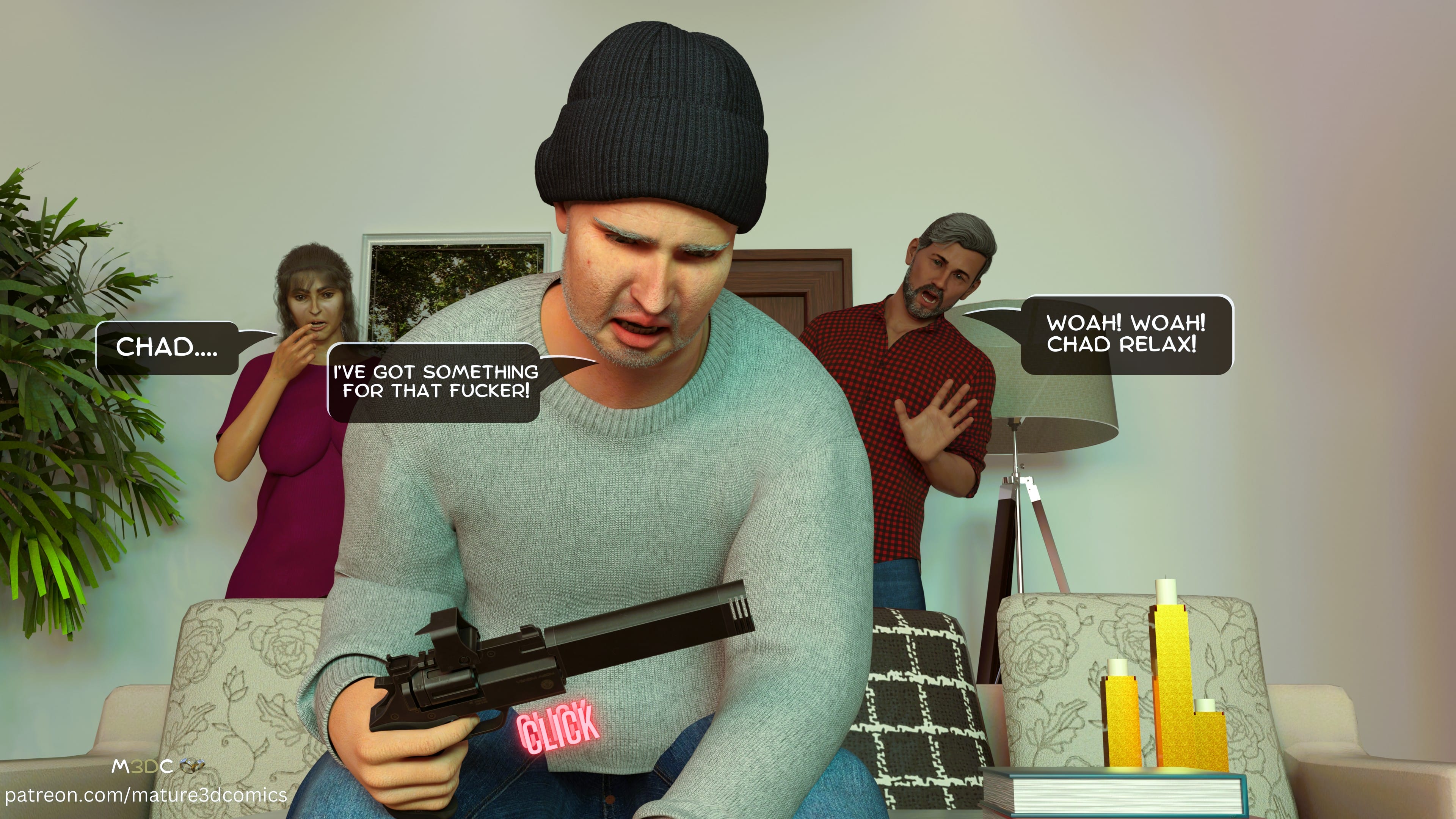 Naughty Neighbor [Mature3DComics] - Chapter 30 — Page 35