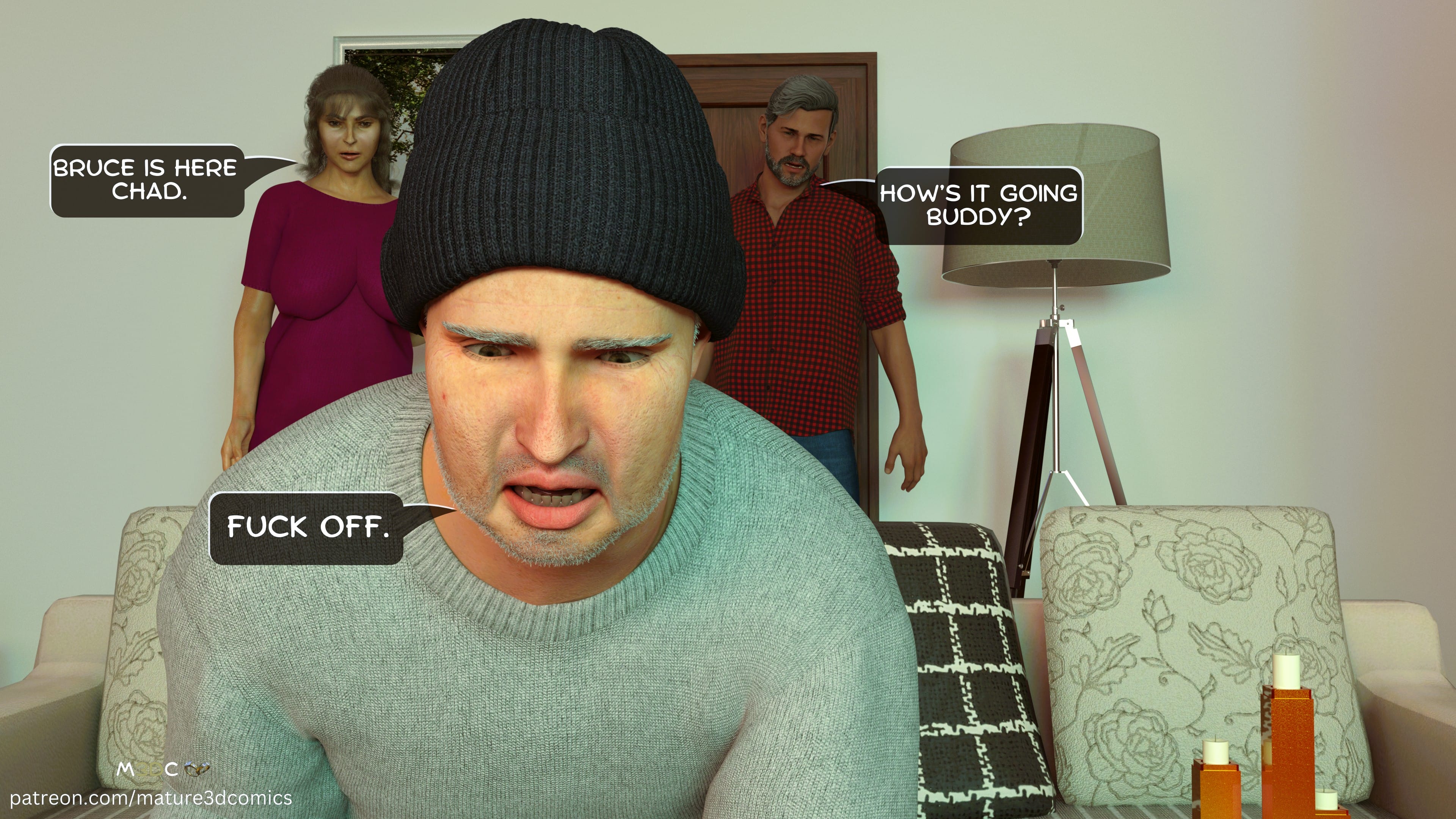 Naughty Neighbor [Mature3DComics] - Chapter 30 — Page 41