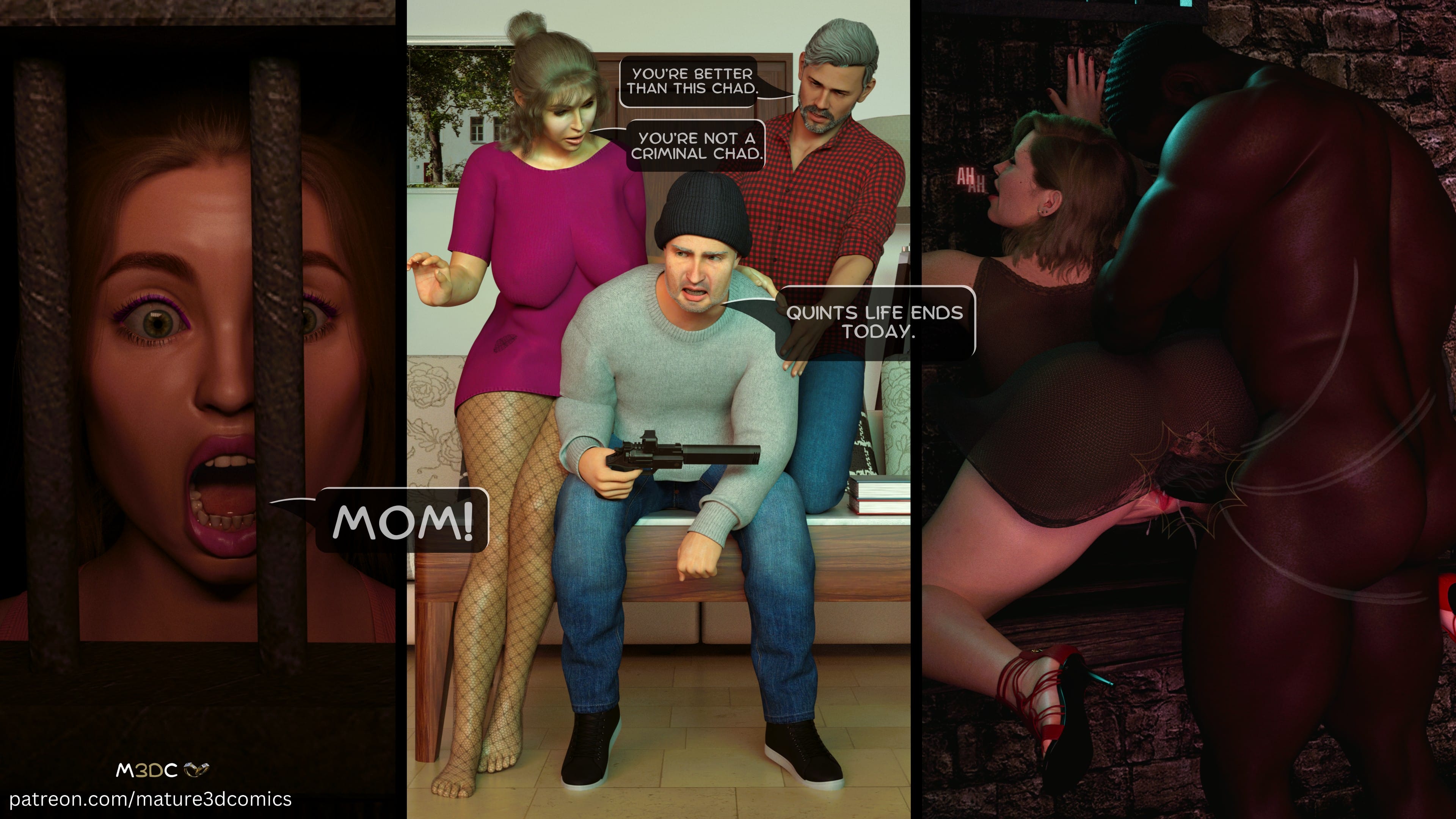 Naughty Neighbor [Mature3DComics] - Chapter 30 — Page 8