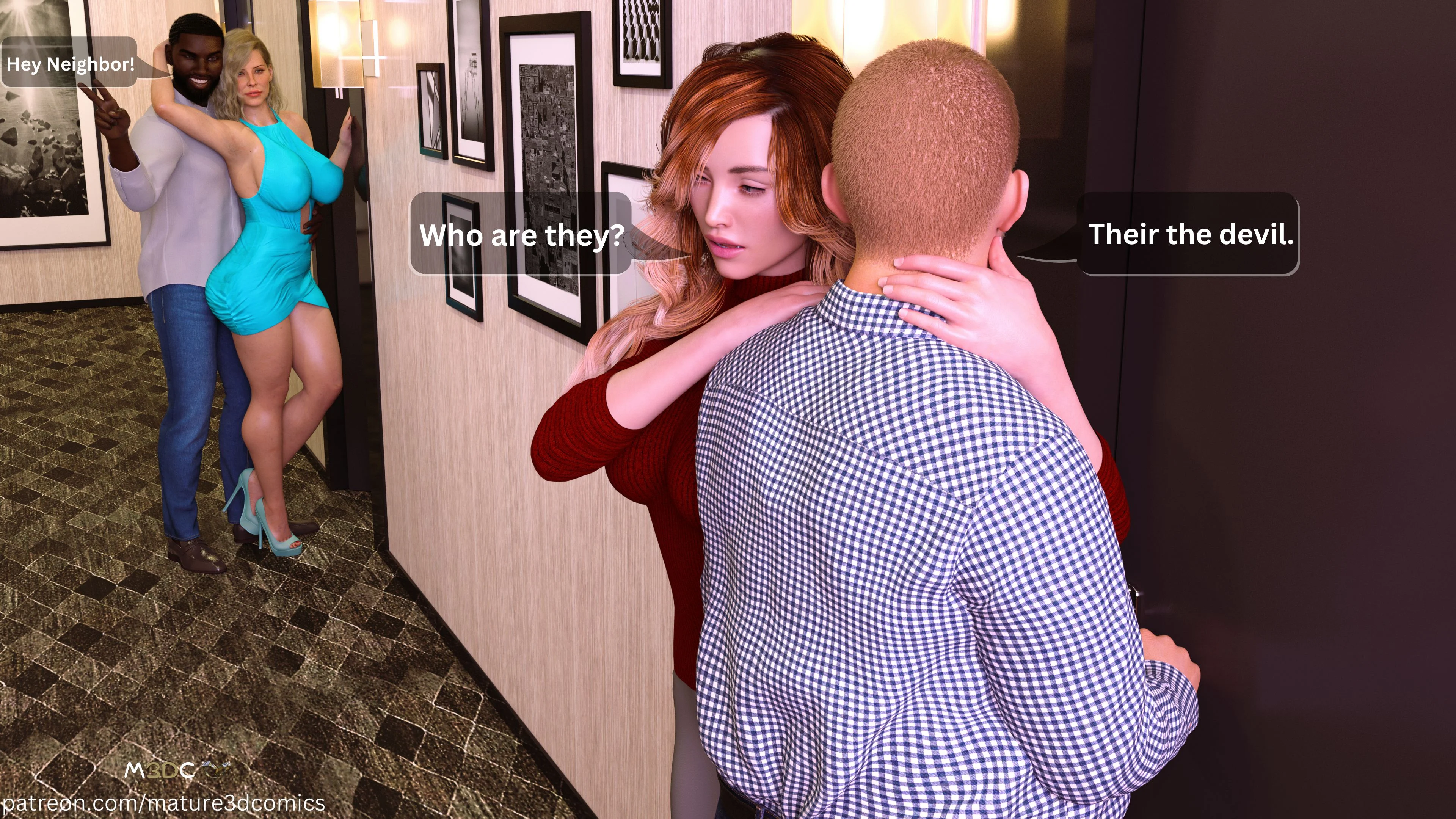 Naughty Neighbor [Mature3DComics] - Chapter 14 — Page 19