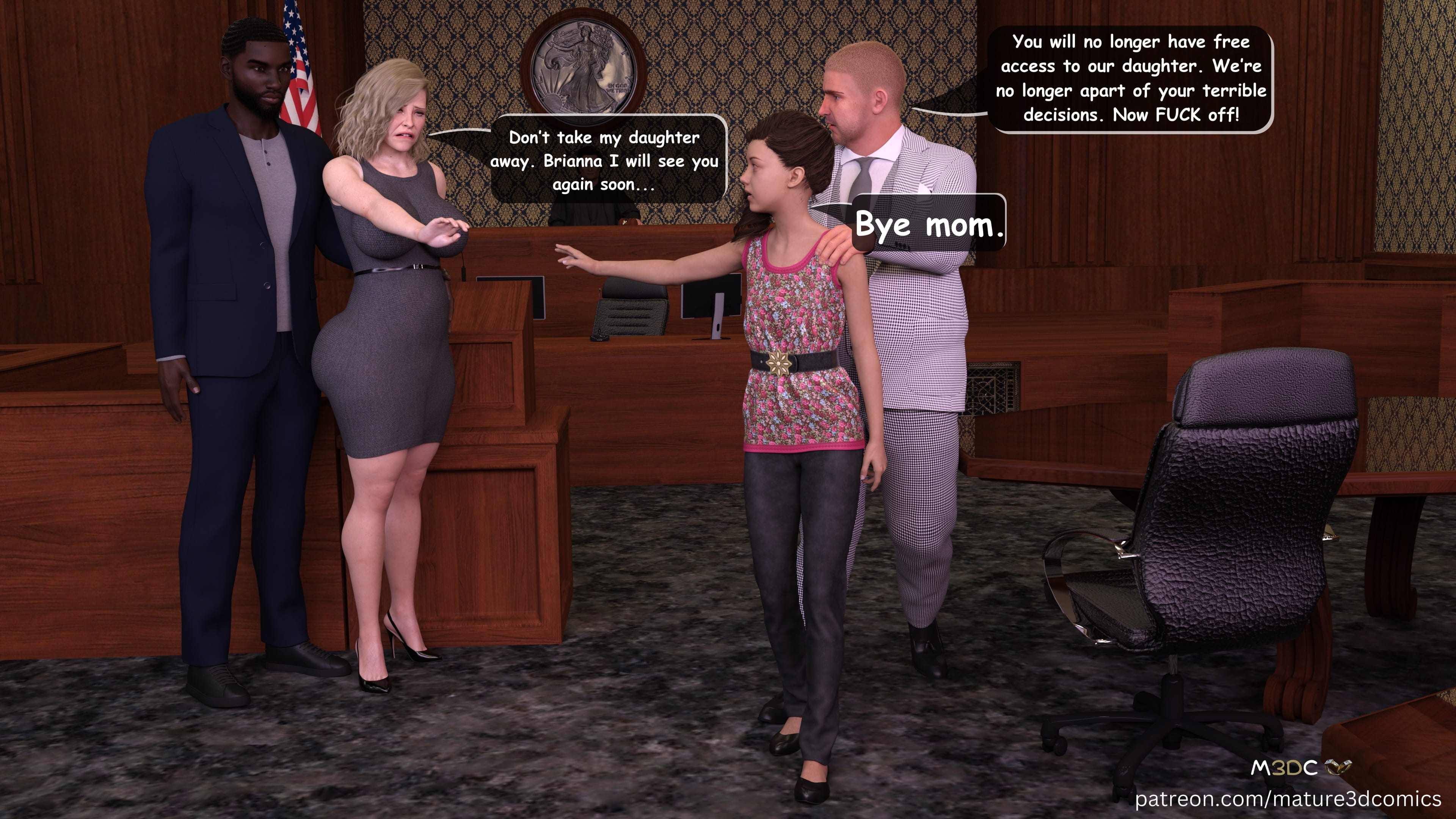 Naughty Neighbor [Mature3DComics] - Chapter 19 — Page 32