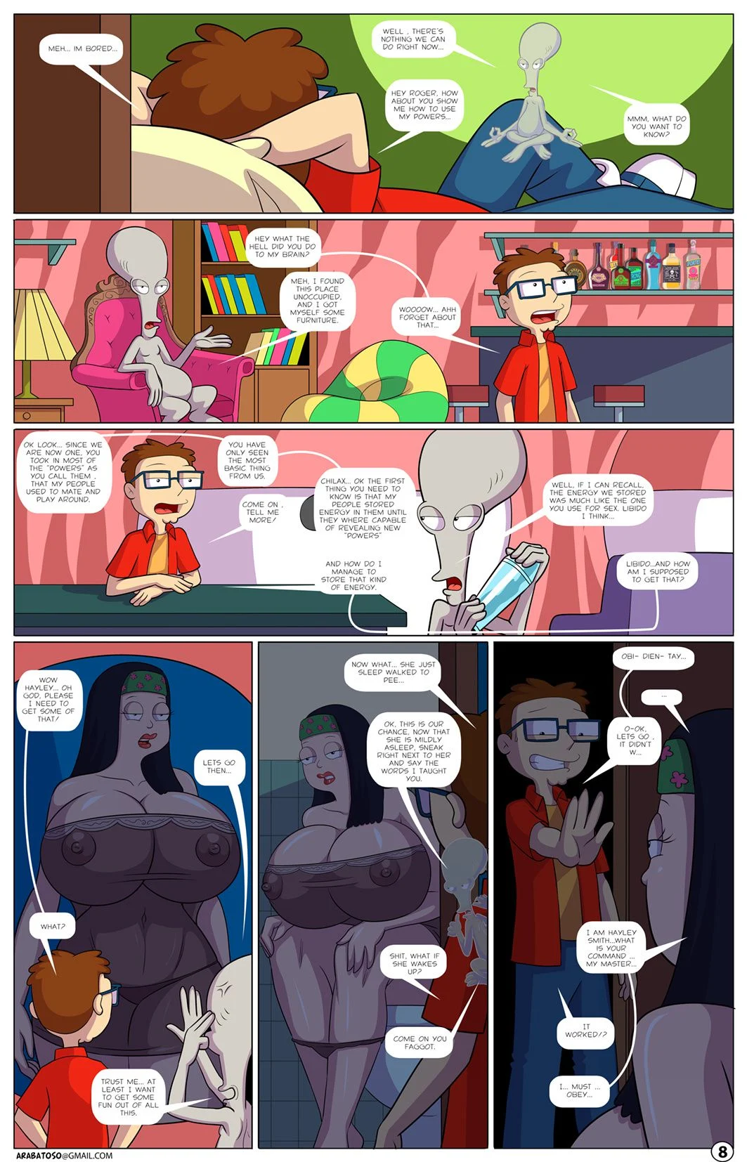 The Tales Of An American Son (American Dad!) [Arabatos] - Chapter 1 — Page 9