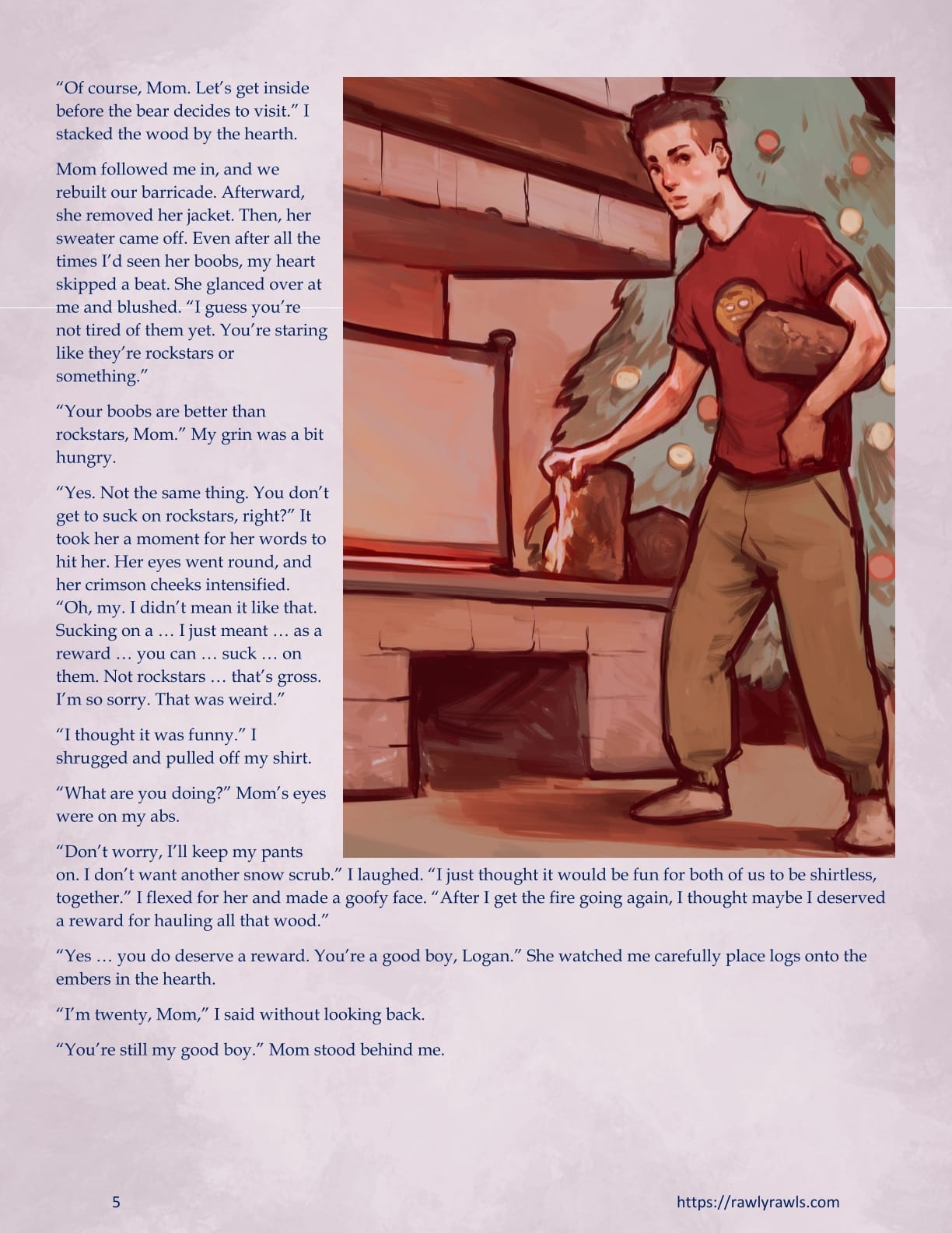 Marooned Christmas [BSA , Rawly Rawls] - Chapter 13 — Page 5