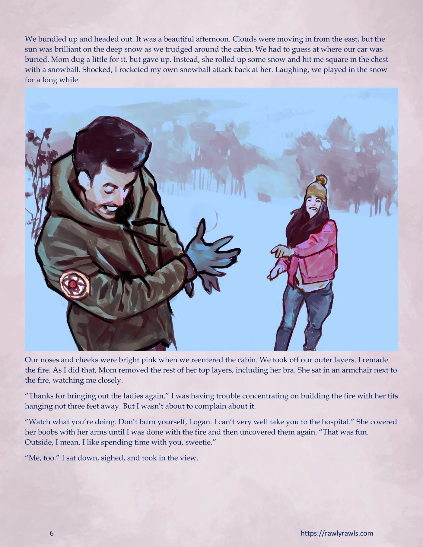 Marooned Christmas [BSA , Rawly Rawls] - Chapter 5 — Page 6