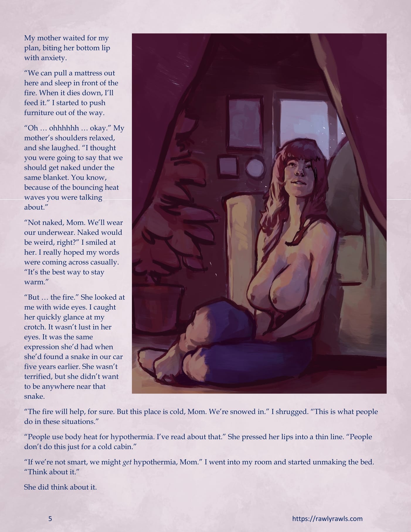 Marooned Christmas [BSA , Rawly Rawls] - Chapter 4 — Page 5
