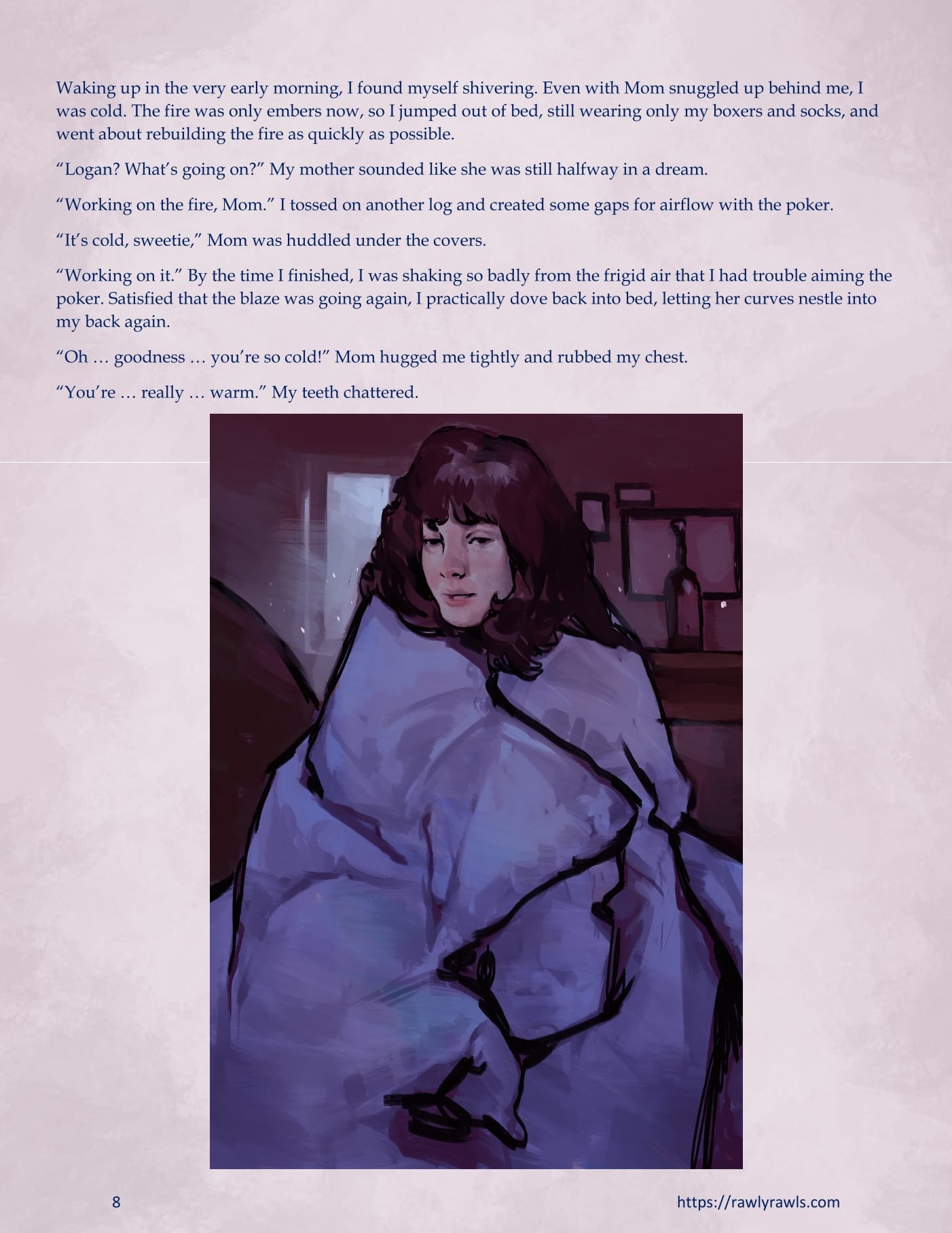 Marooned Christmas [BSA , Rawly Rawls] - Chapter 4 — Page 8