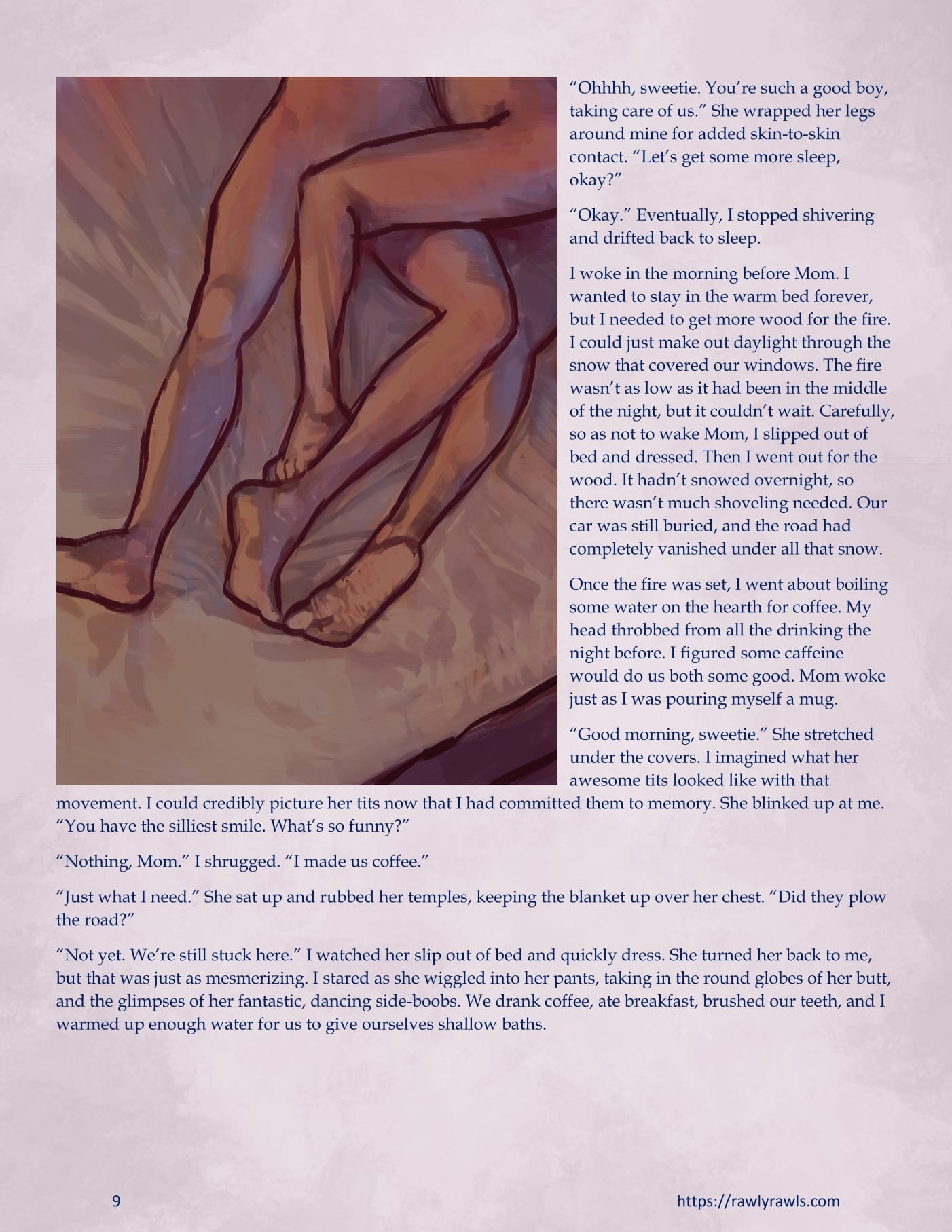 Marooned Christmas [BSA , Rawly Rawls] - Chapter 4 — Page 9