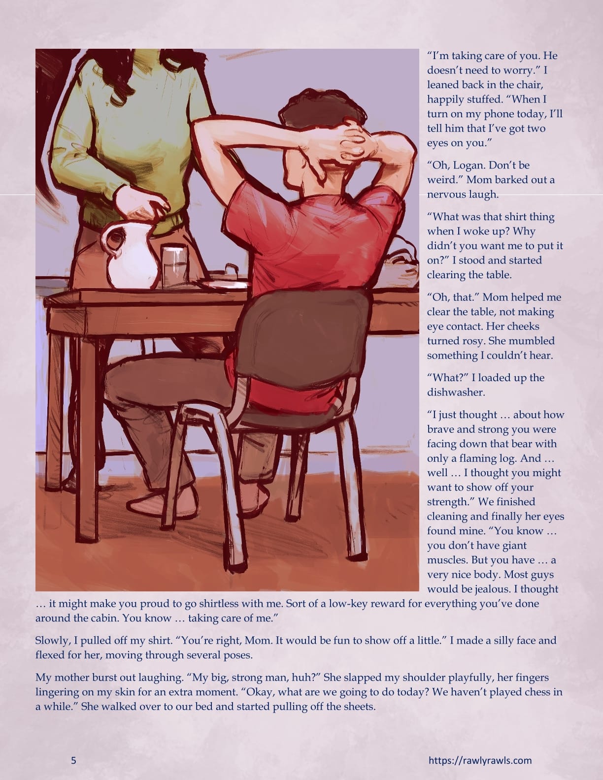 Marooned Christmas [BSA , Rawly Rawls] - Chapter 12 — Page 5