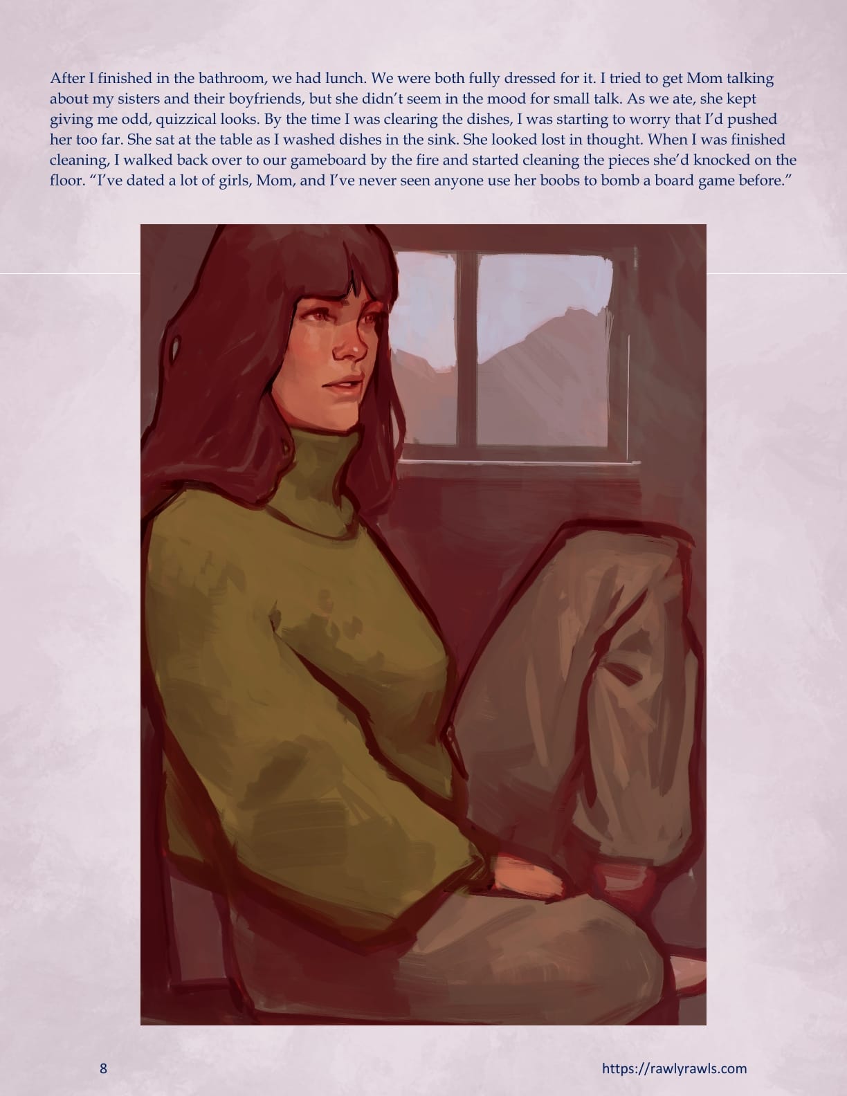 Marooned Christmas [BSA , Rawly Rawls] - Chapter 10 — Page 8