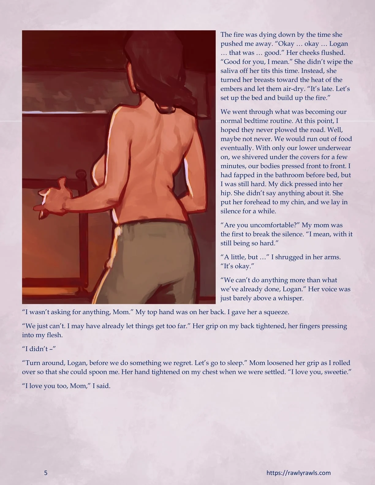 Marooned Christmas [BSA , Rawly Rawls] - Chapter 9 — Page 5