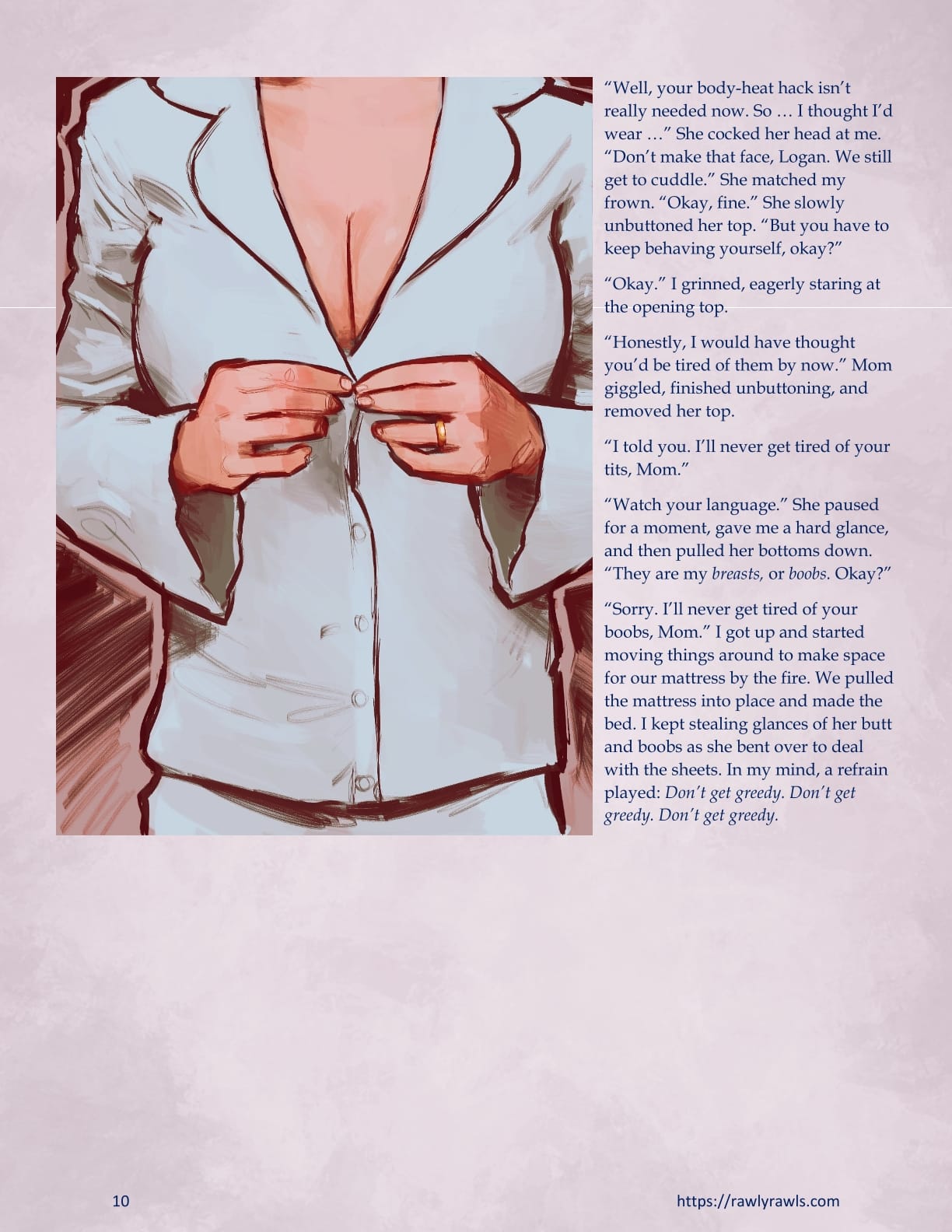 Marooned Christmas [BSA , Rawly Rawls] - Chapter 11 — Page 10