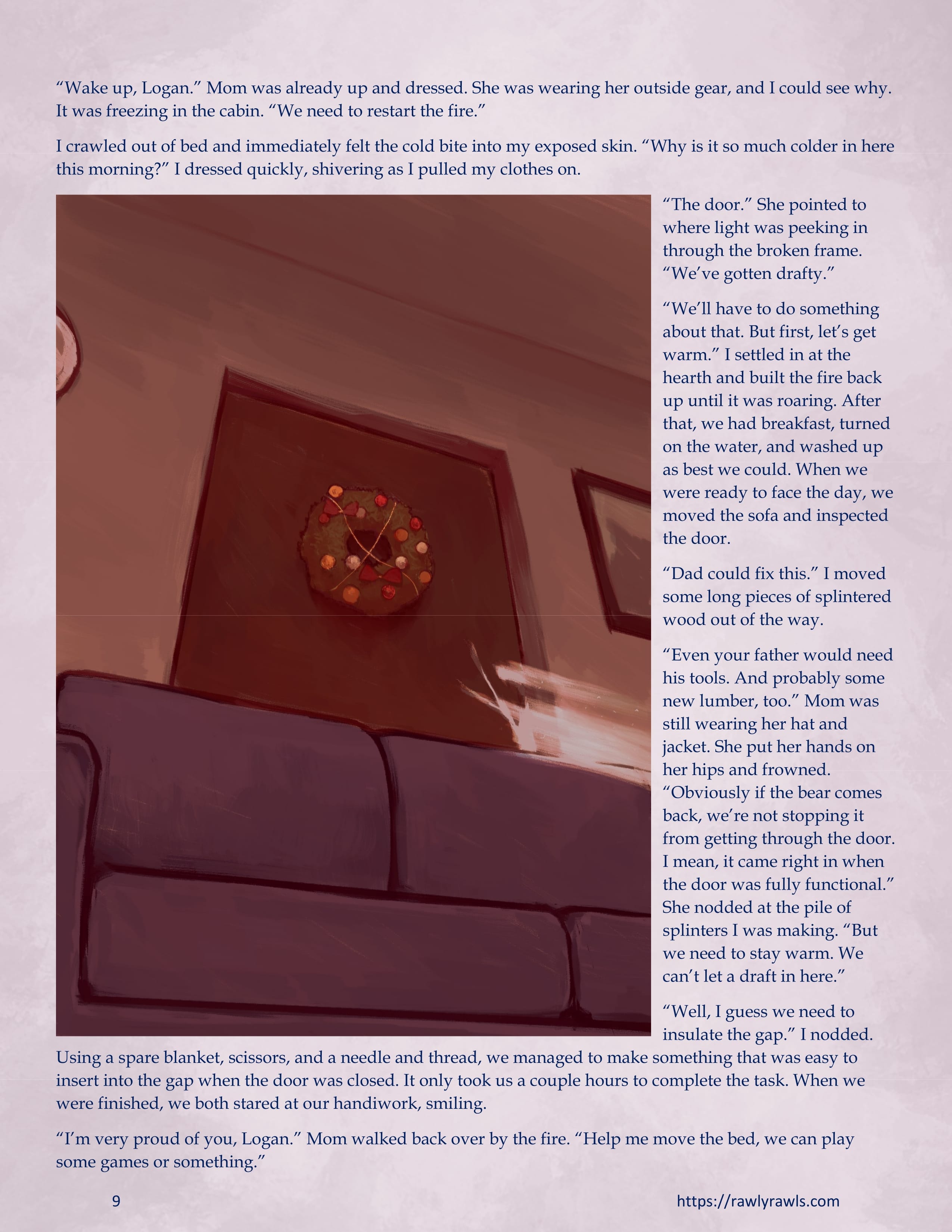 Marooned Christmas [BSA , Rawly Rawls] - Chapter 7 — Page 8