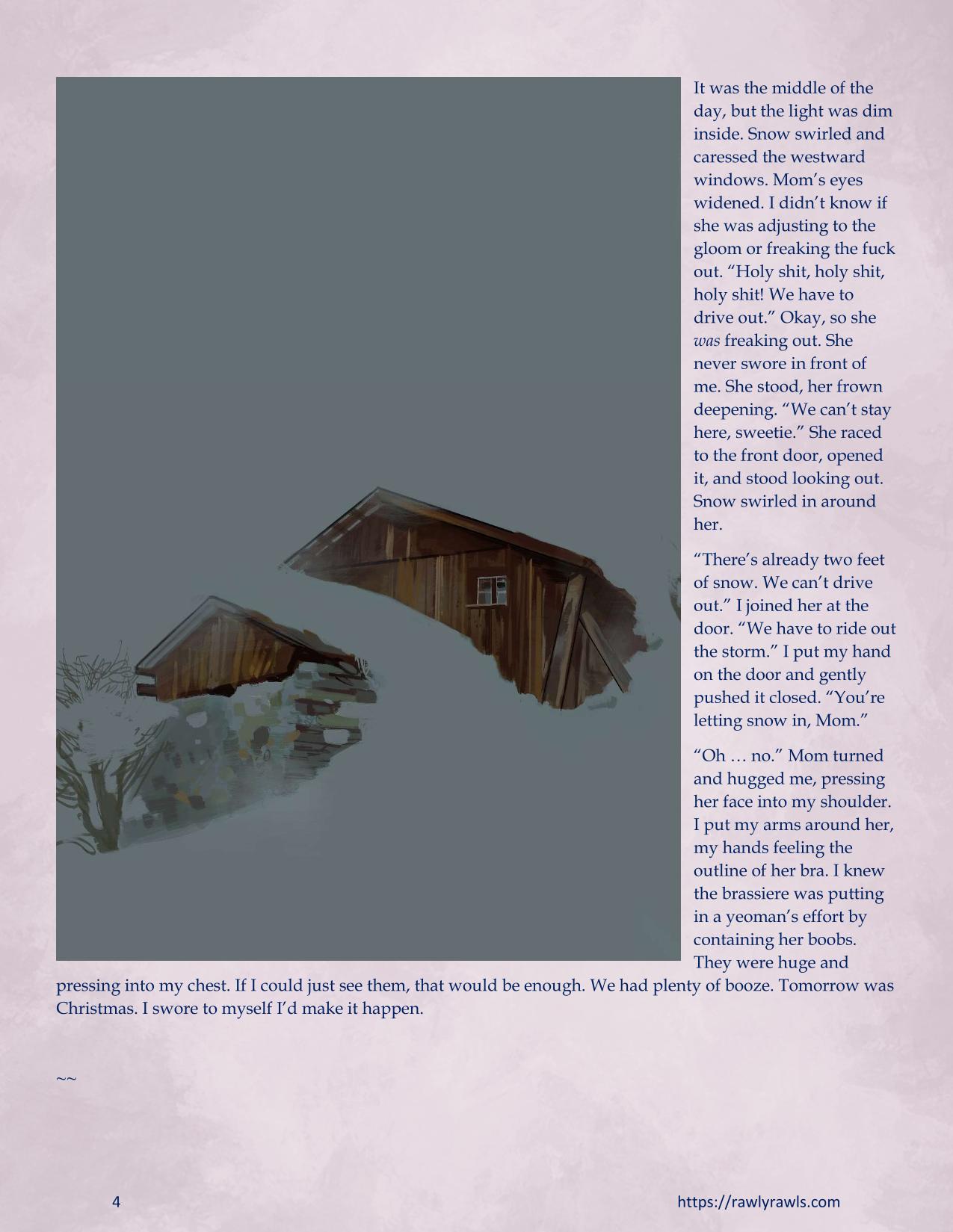Marooned Christmas [BSA , Rawly Rawls] - Chapter 1 — Page 4