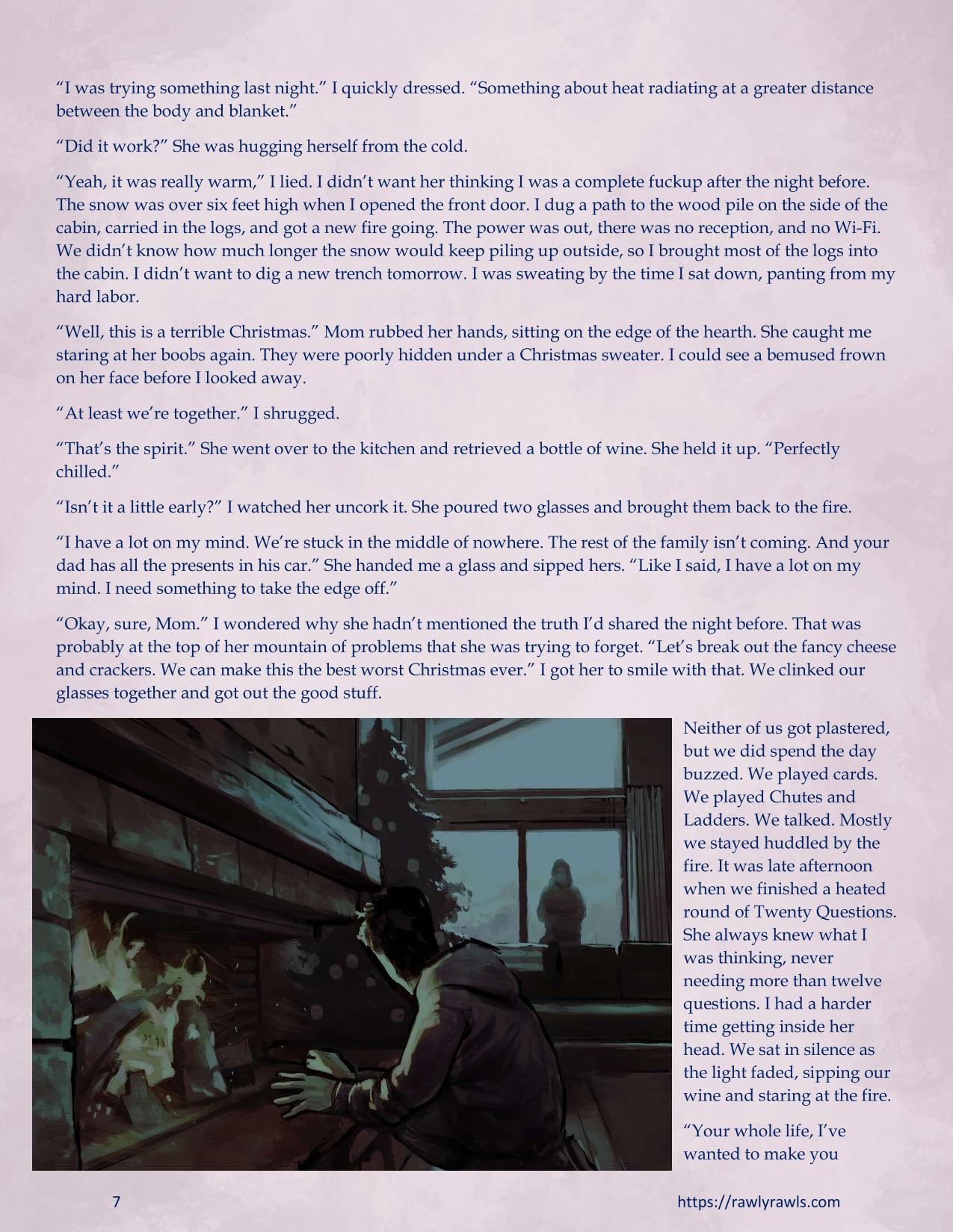 Marooned Christmas [BSA , Rawly Rawls] - Chapter 1 — Page 7