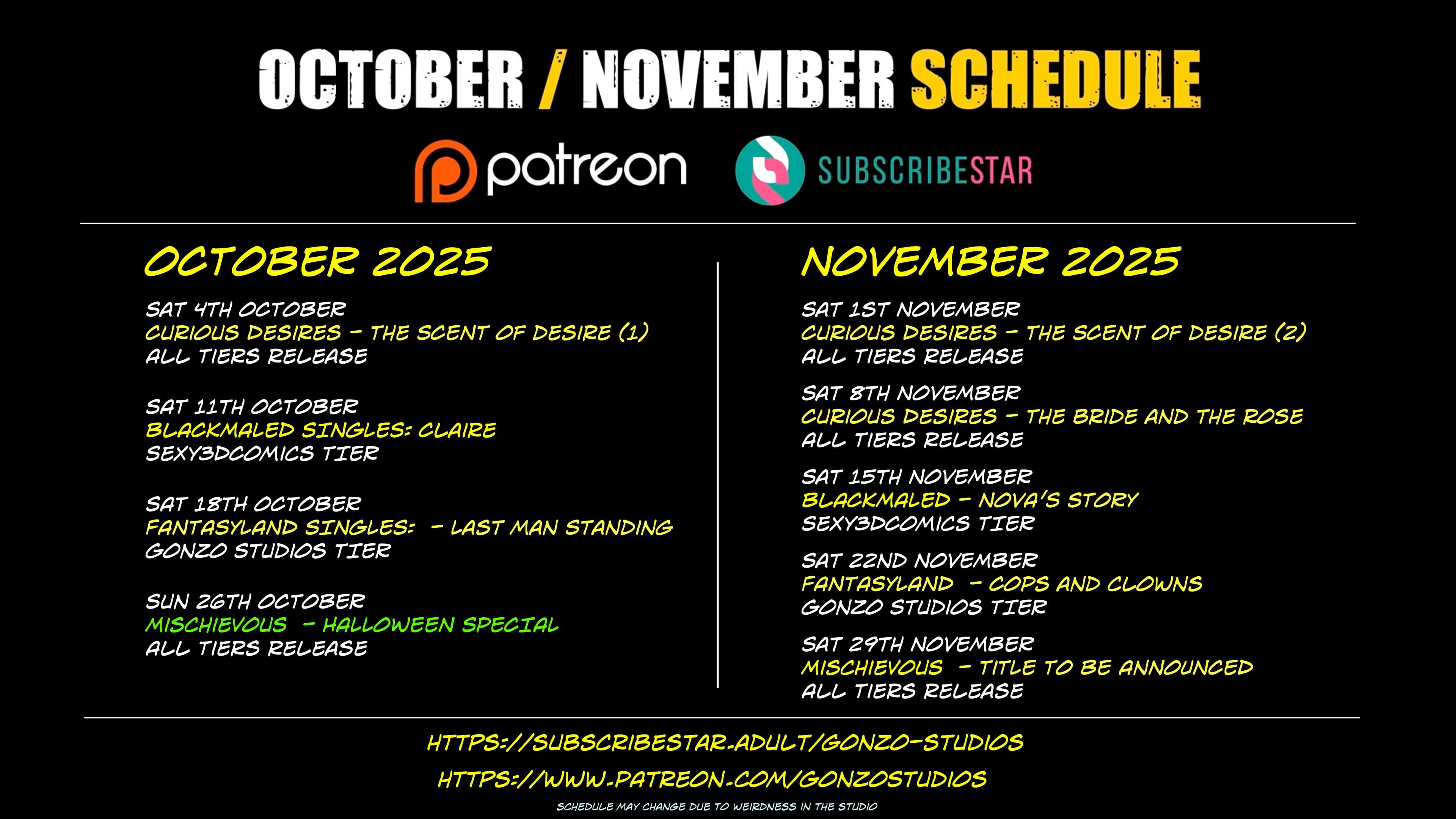 Halloween Special 2025 [Sexy3DComics | Gonzo] - Chapter 1 — Page 4