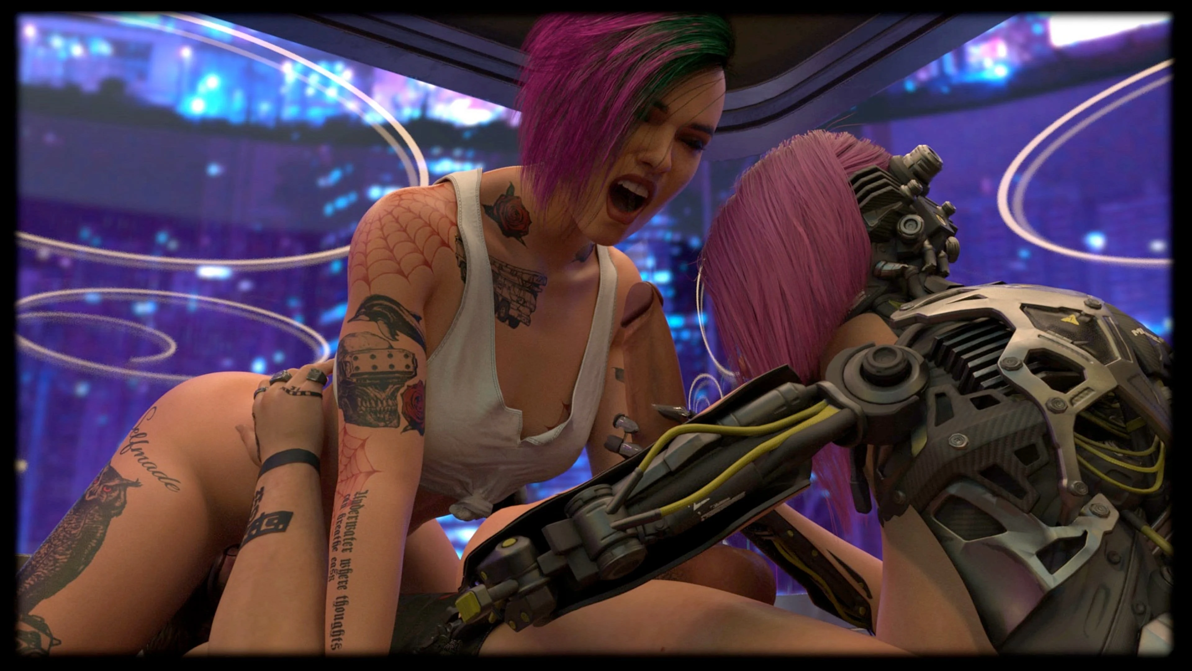 Cyber Punk 77 [Sexy3DComics | Gonzo] - Chapter 1 — Page 21