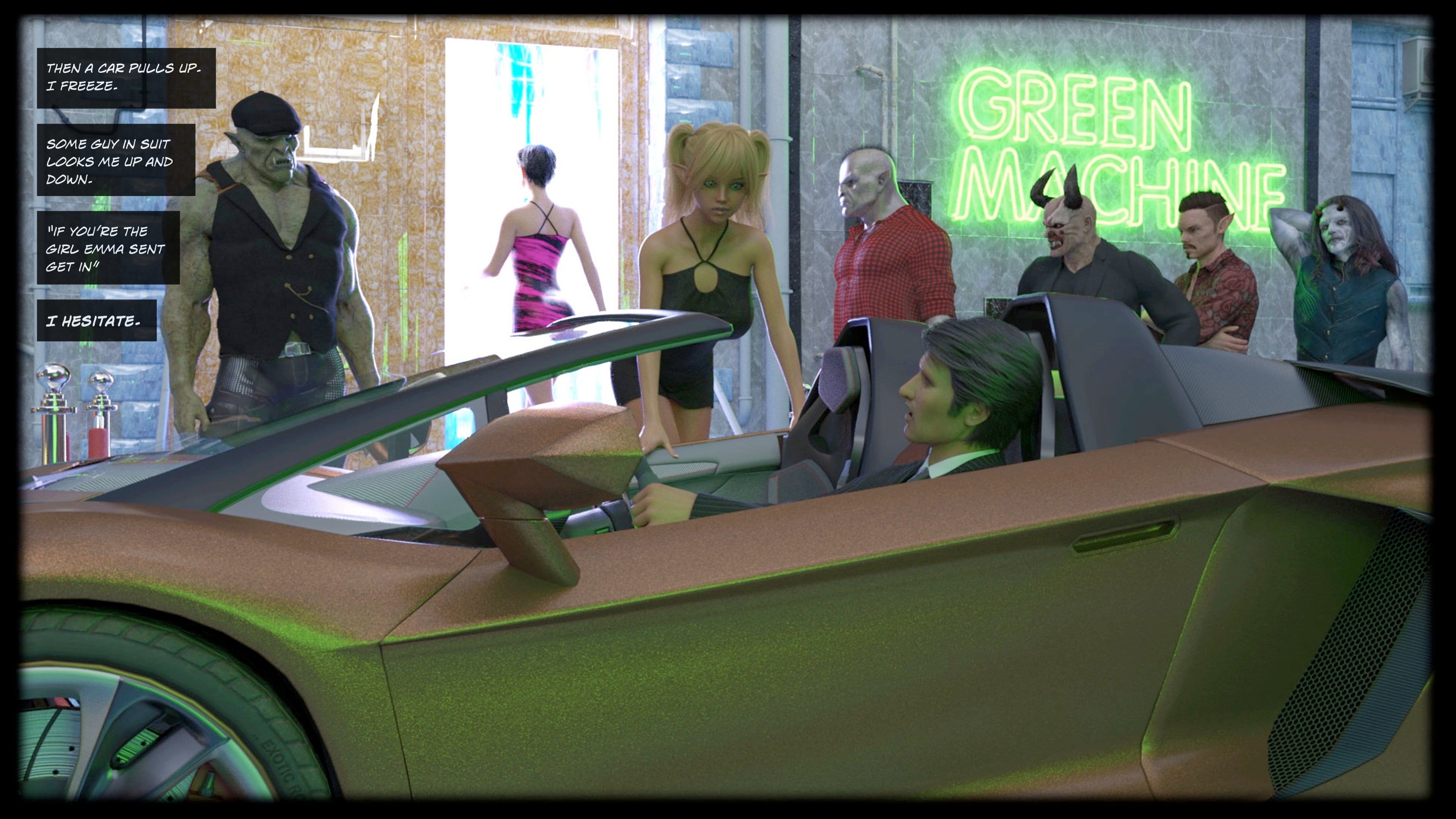 The Dare - Fantasyland [Sexy3DComics | Gonzo] - Chapter 1 — Page 13