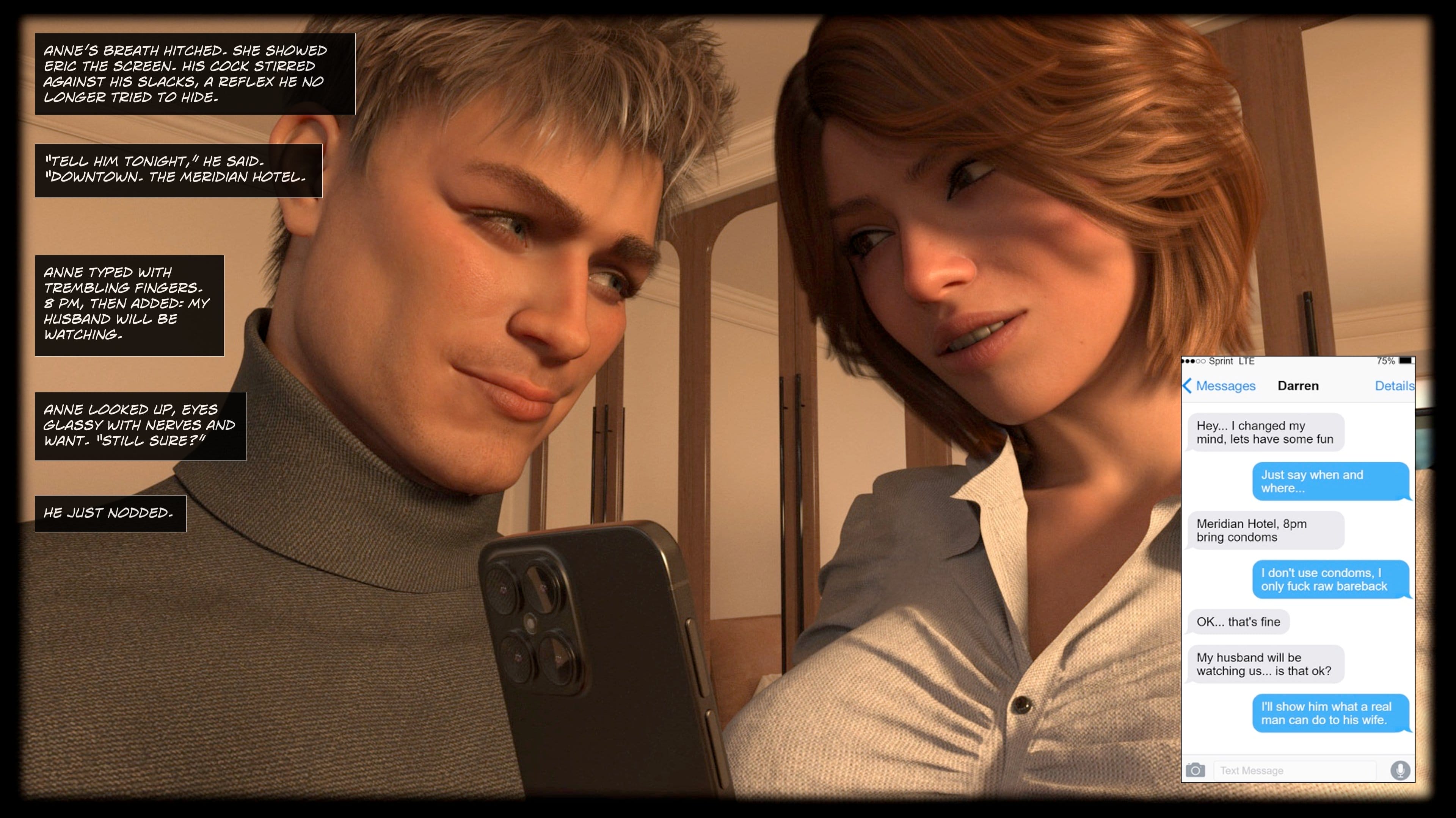 Scent Of Desire - Curious Desires [Sexy3DComics | Gonzo] - Chapter 1 — Page 135