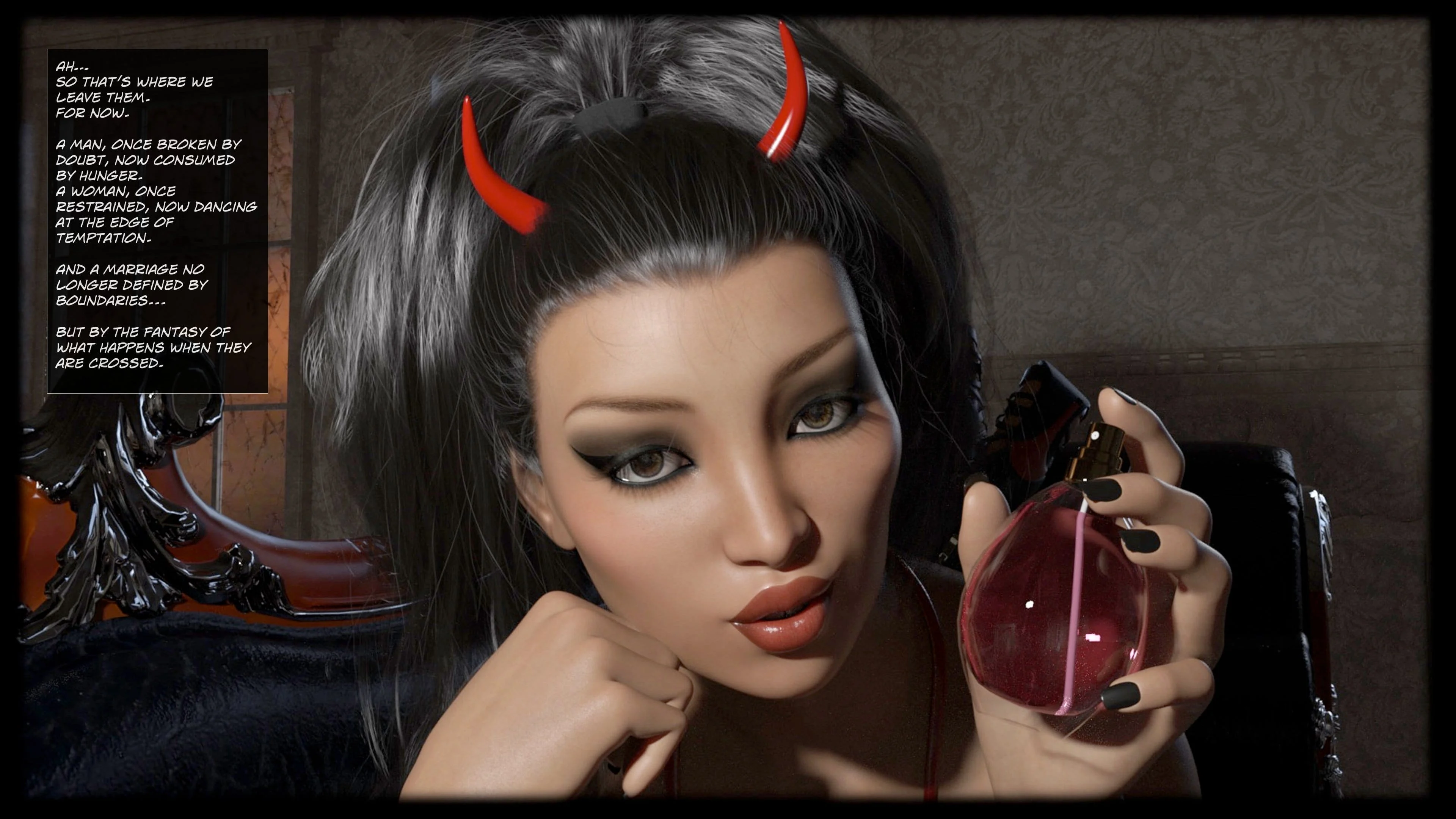 Scent Of Desire - Curious Desires [Sexy3DComics | Gonzo] - Chapter 1 — Page 174