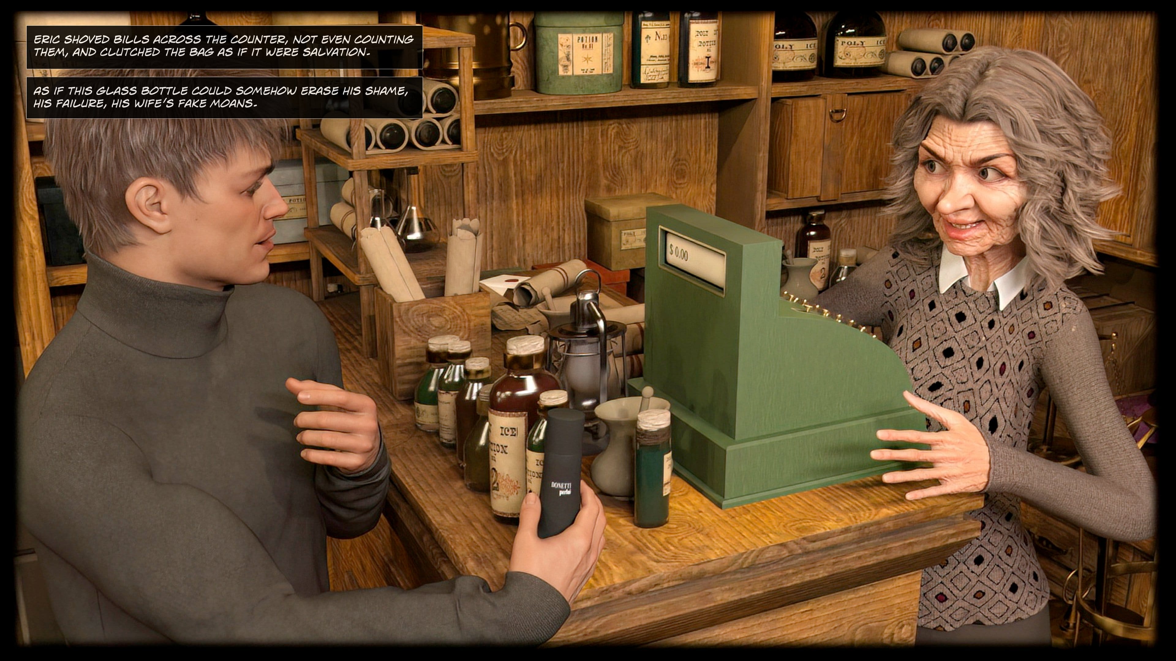 Scent Of Desire - Curious Desires [Sexy3DComics | Gonzo] - Chapter 1 — Page 32