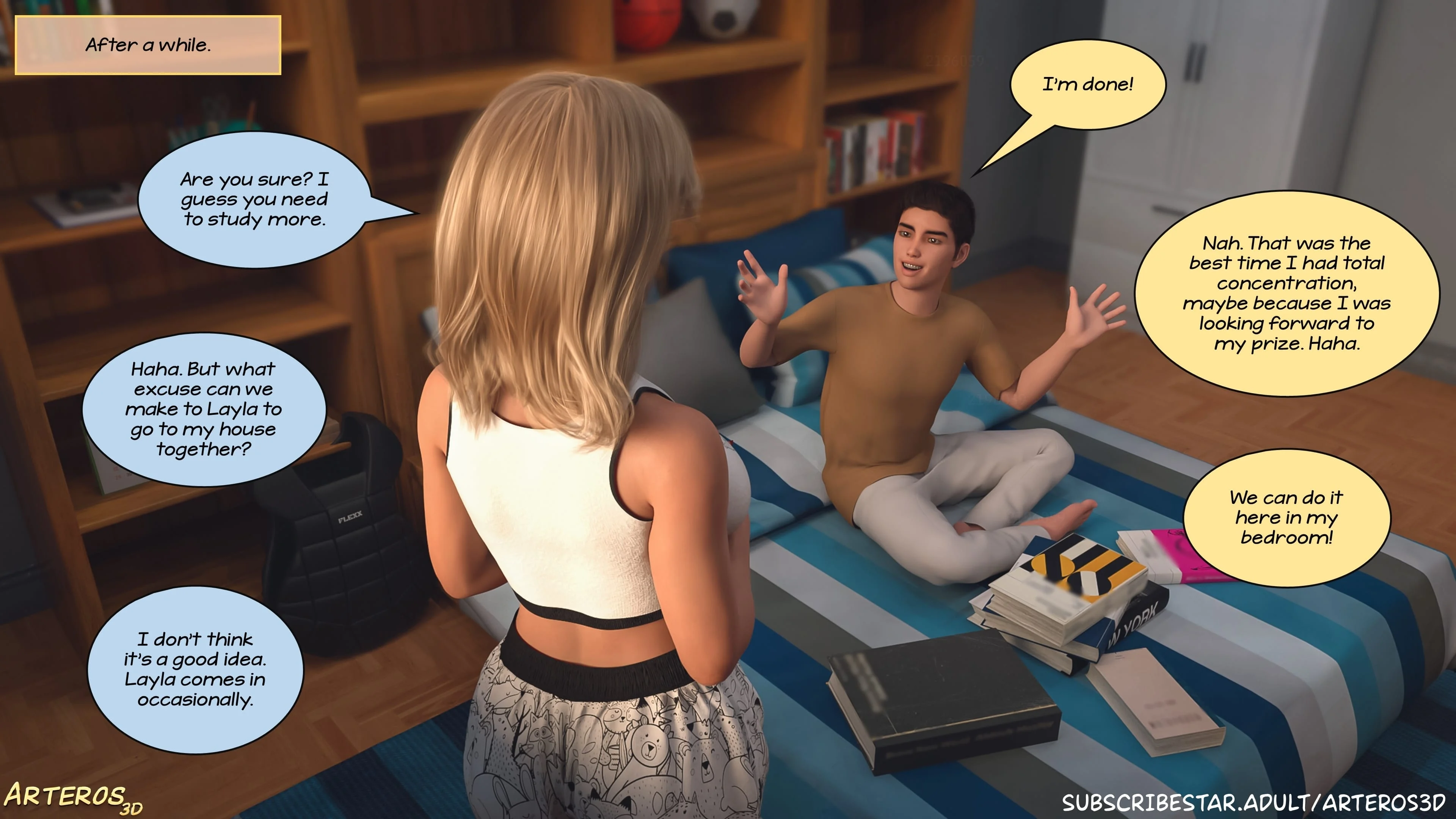 New Passion In Town [Arteros3D] - Chapter 1 — Page 116