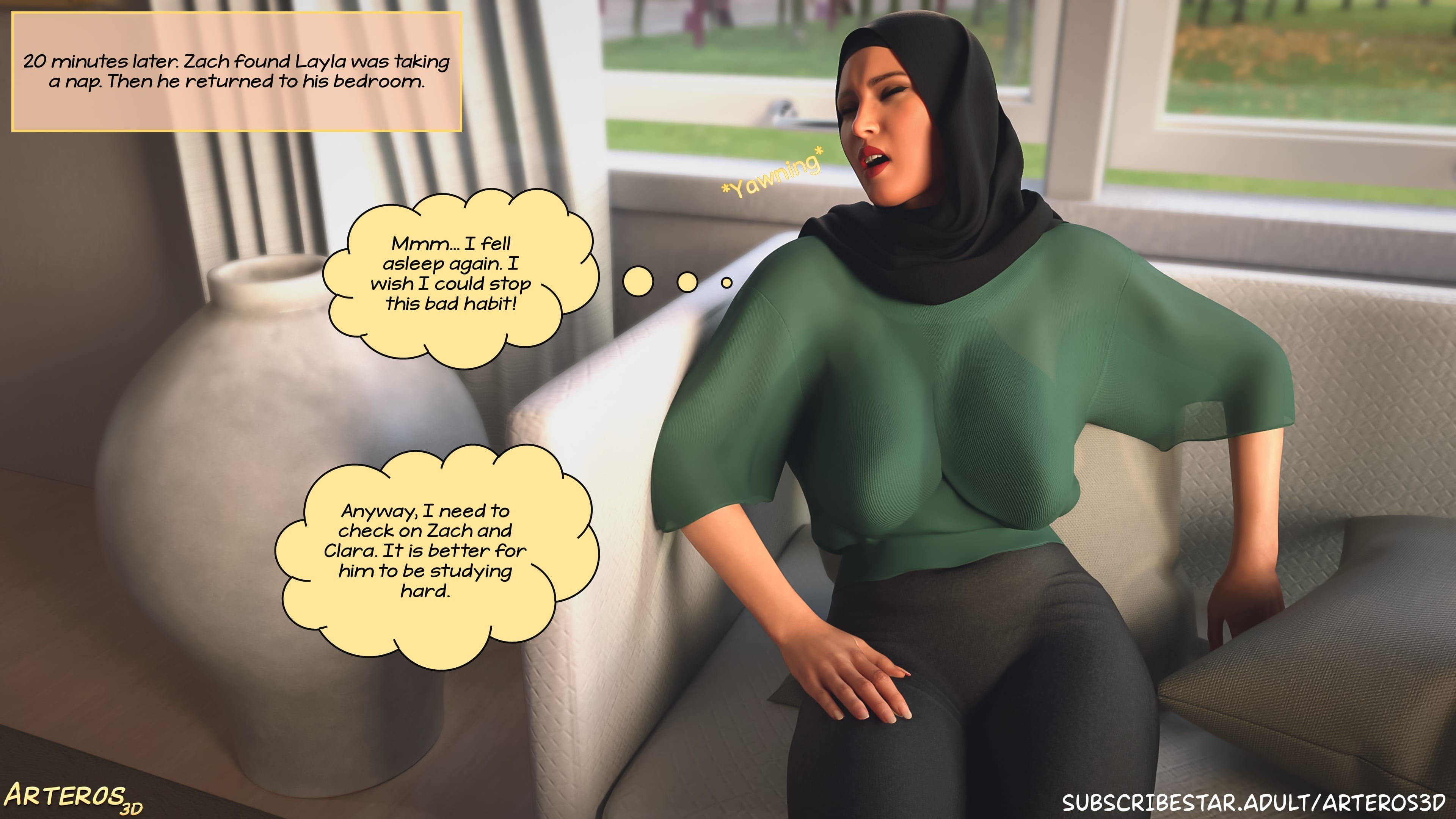 New Passion In Town [Arteros3D] - Chapter 1 — Page 118