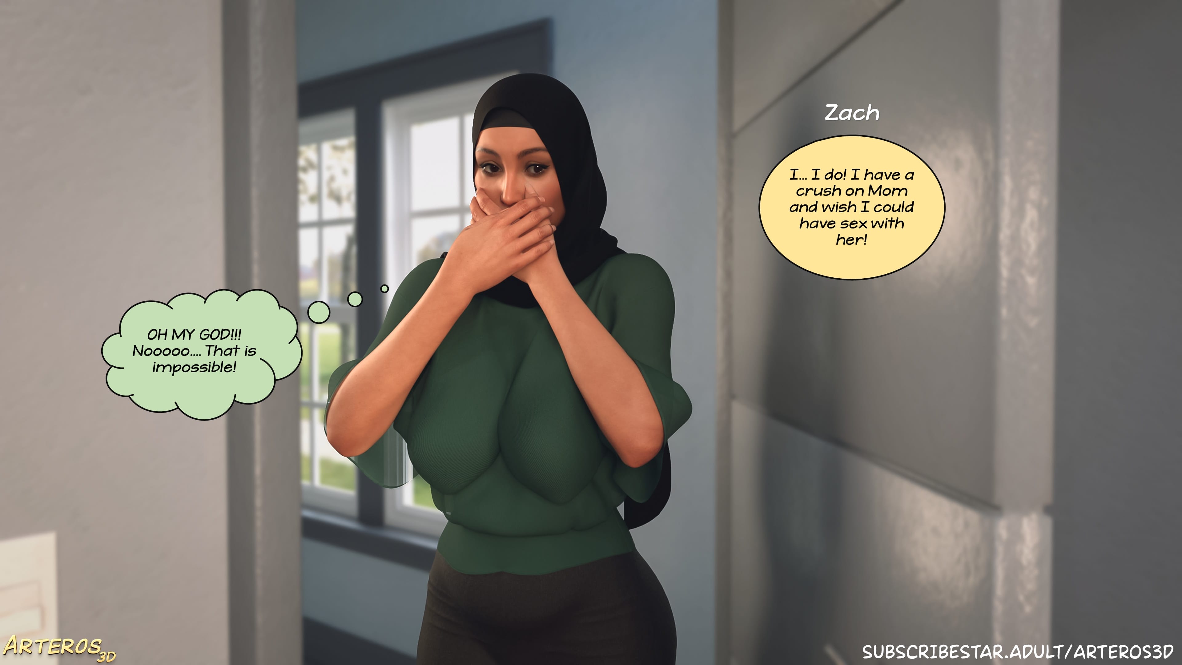 New Passion In Town [Arteros3D] - Chapter 1 — Page 133