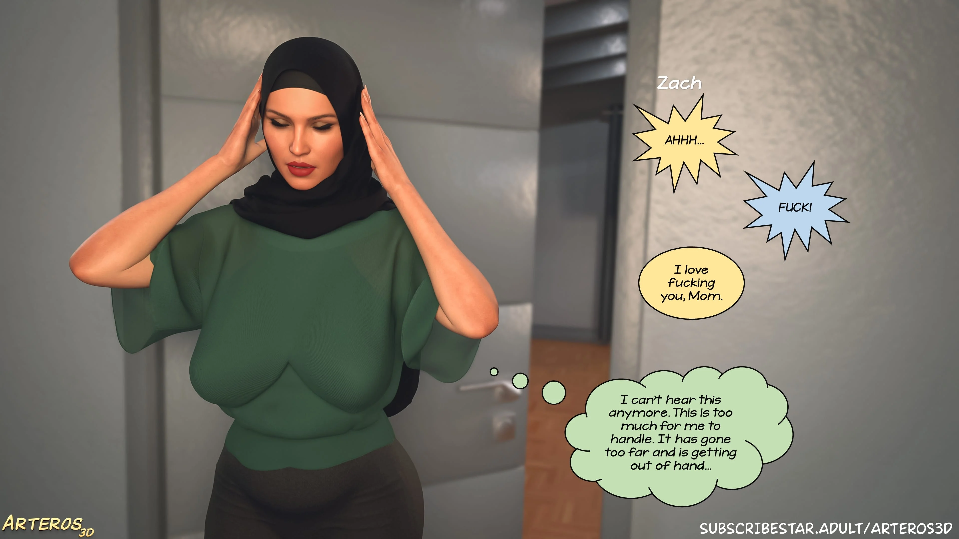 New Passion In Town [Arteros3D] - Chapter 1 — Page 140