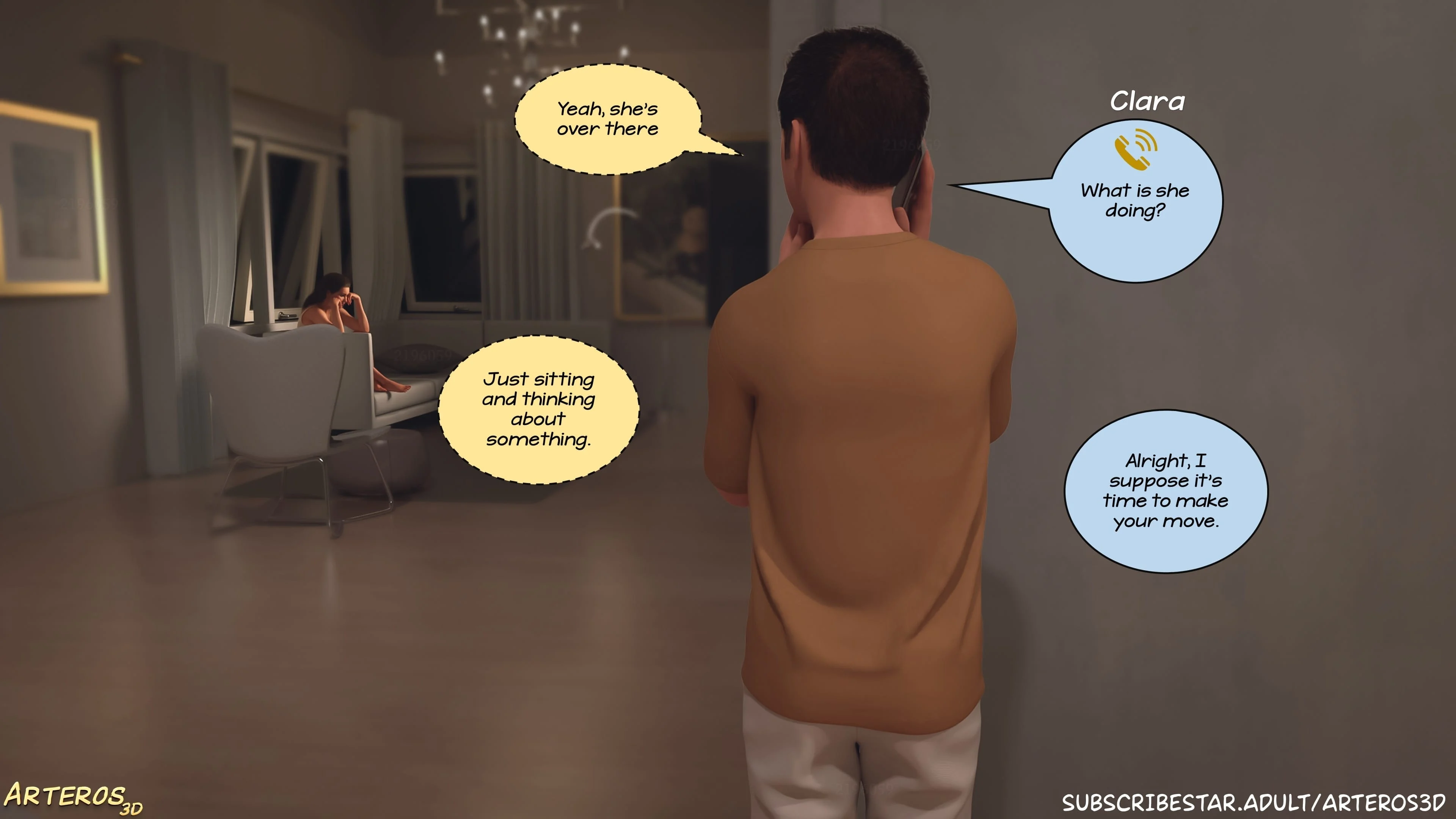 New Passion In Town [Arteros3D] - Chapter 1 — Page 179