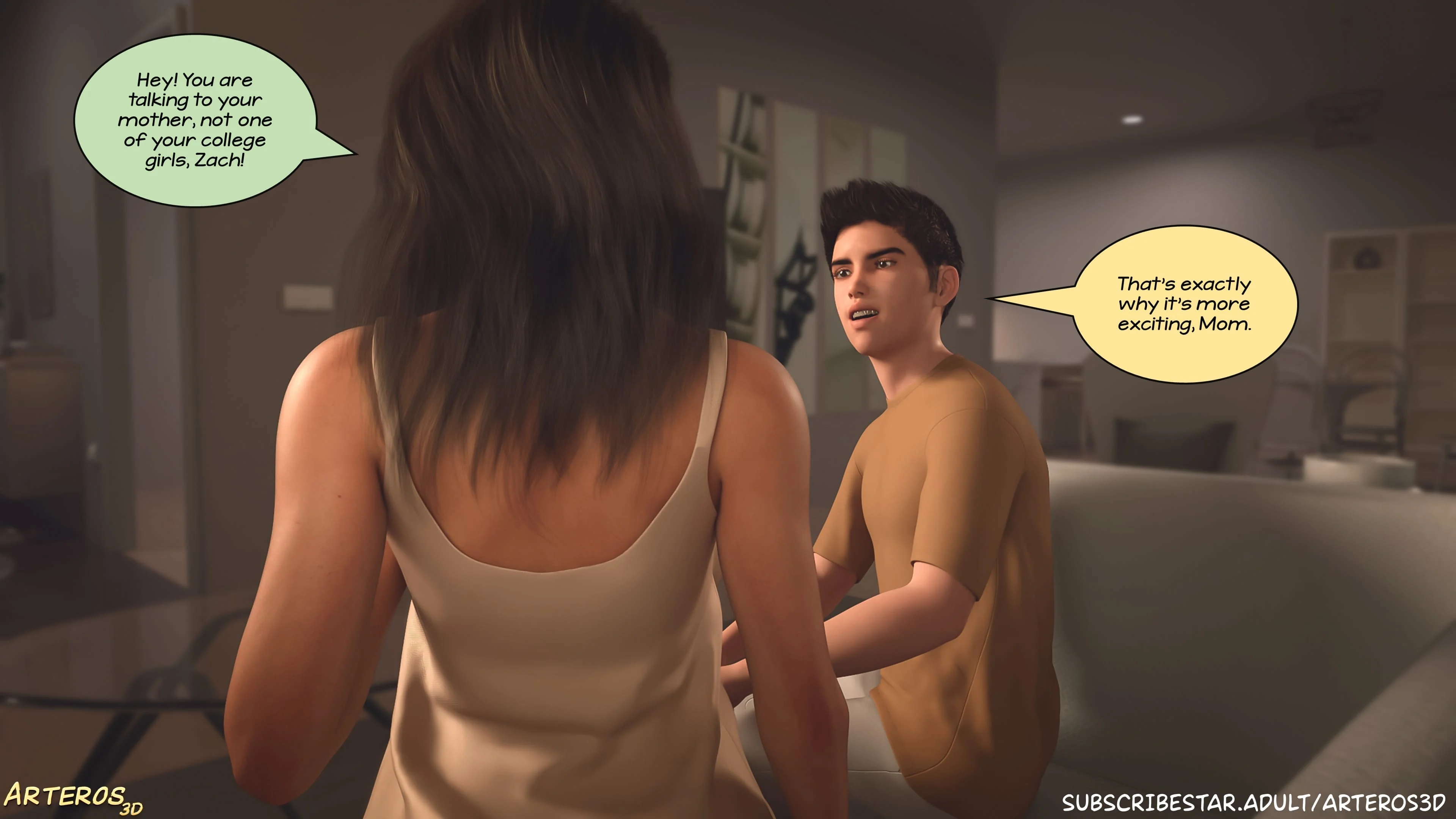 New Passion In Town [Arteros3D] - Chapter 1 — Page 188