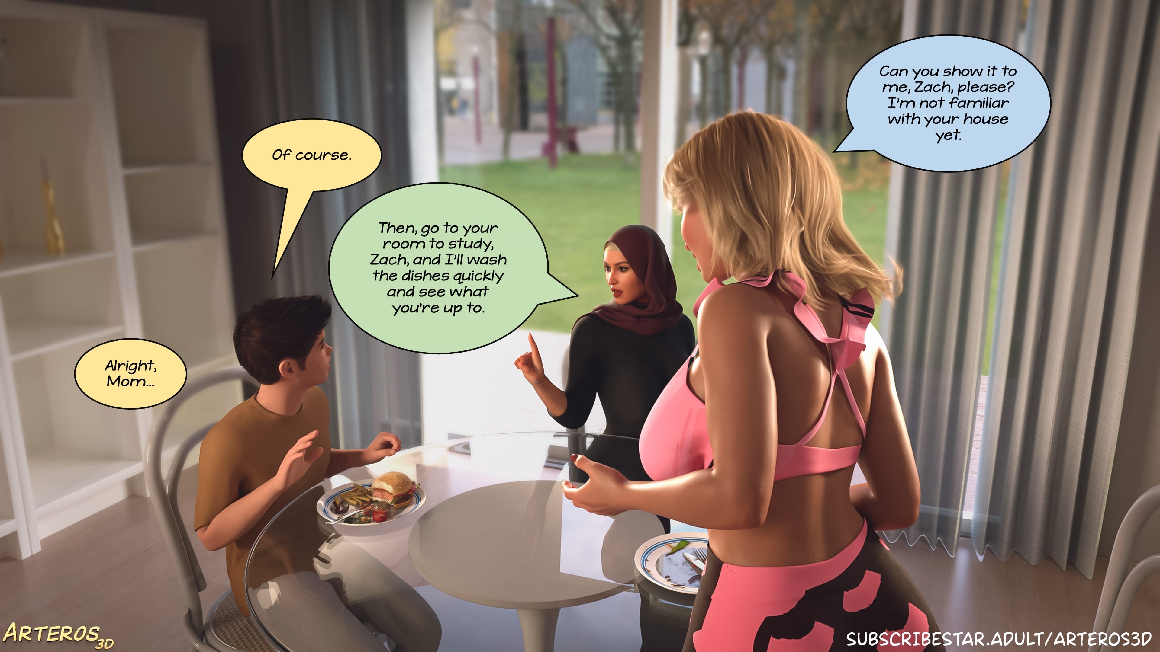 New Passion In Town [Arteros3D] - Chapter 1 — Page 30