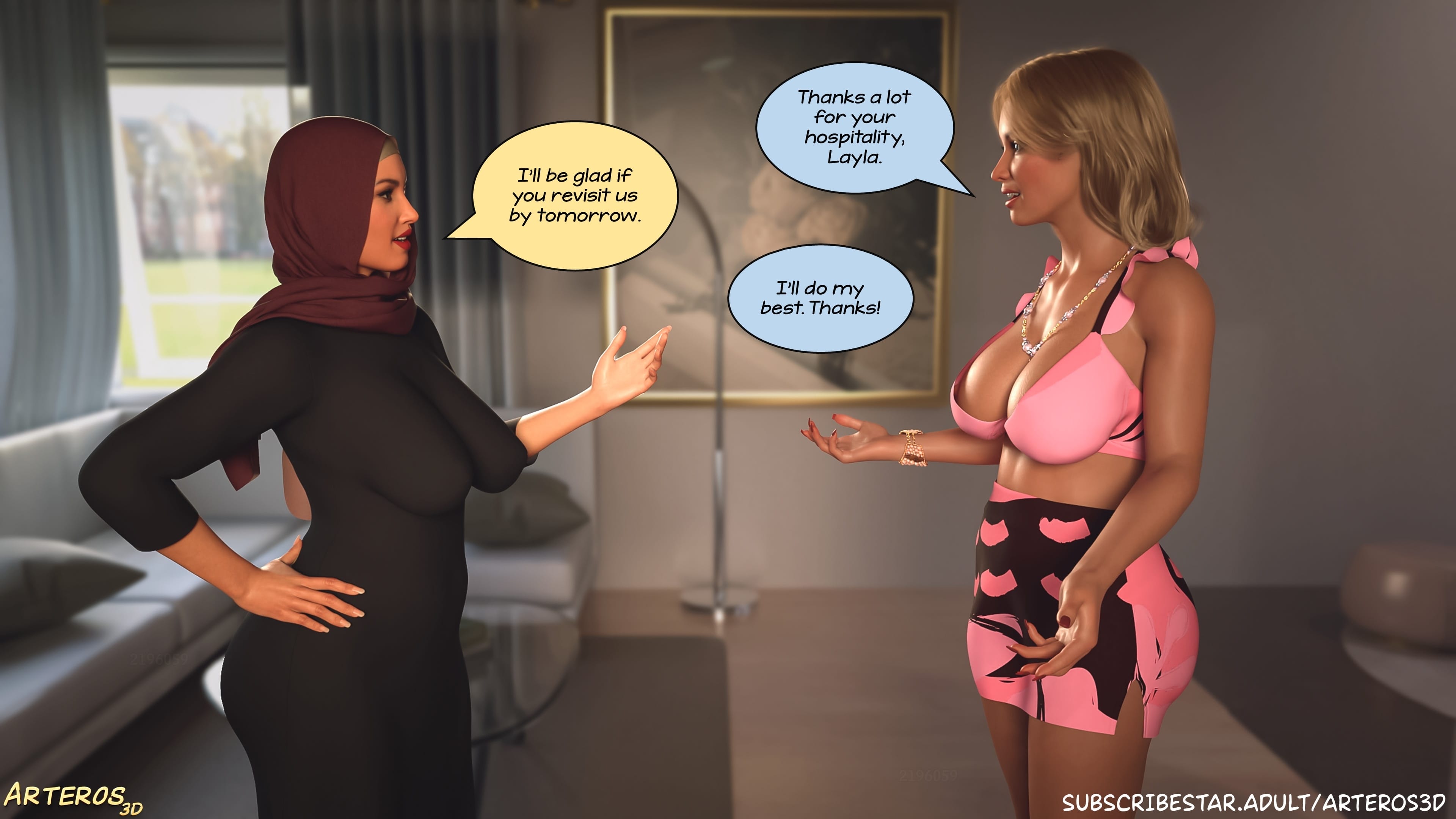 New Passion In Town [Arteros3D] - Chapter 1 — Page 52