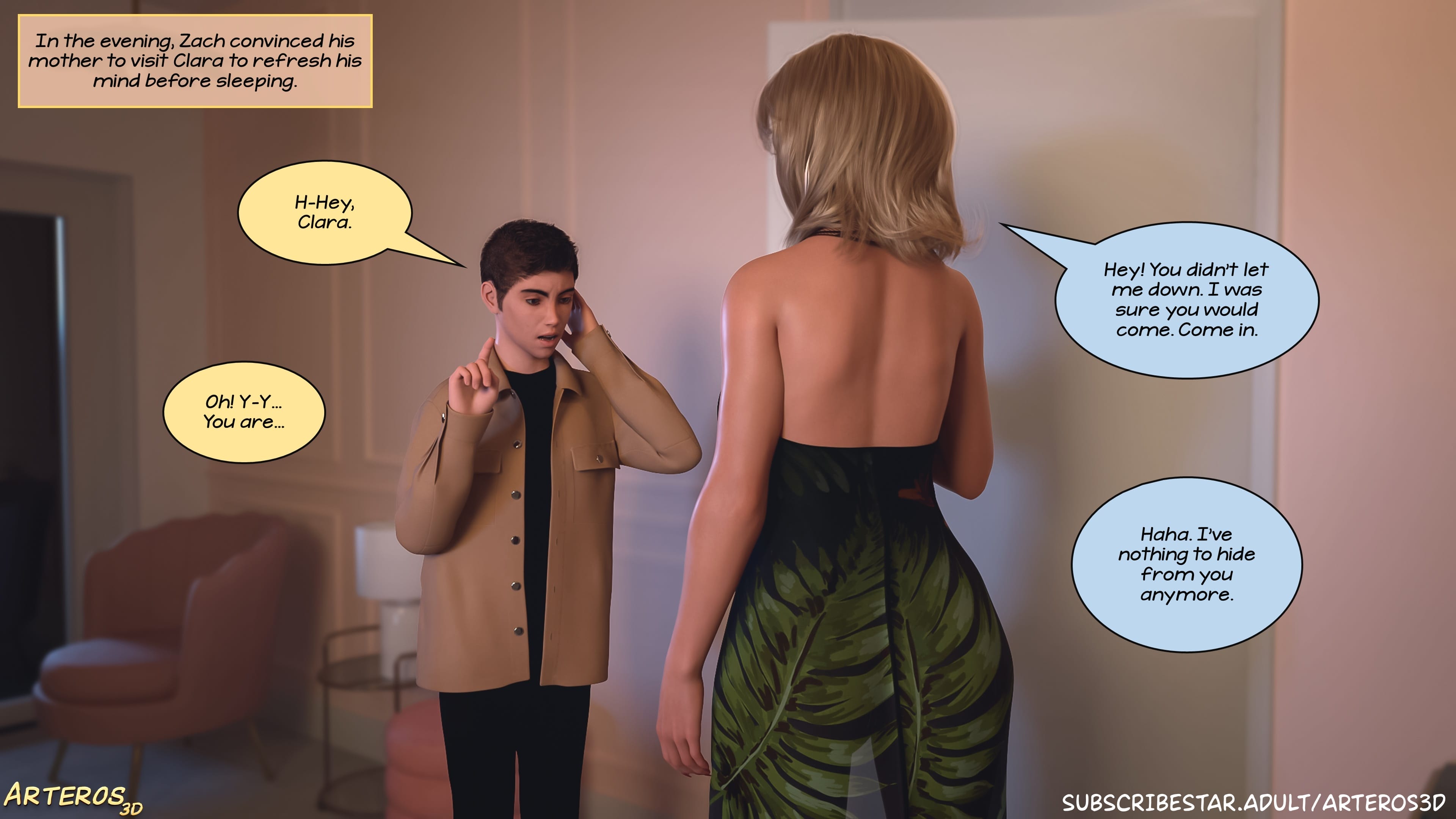 New Passion In Town [Arteros3D] - Chapter 1 — Page 54