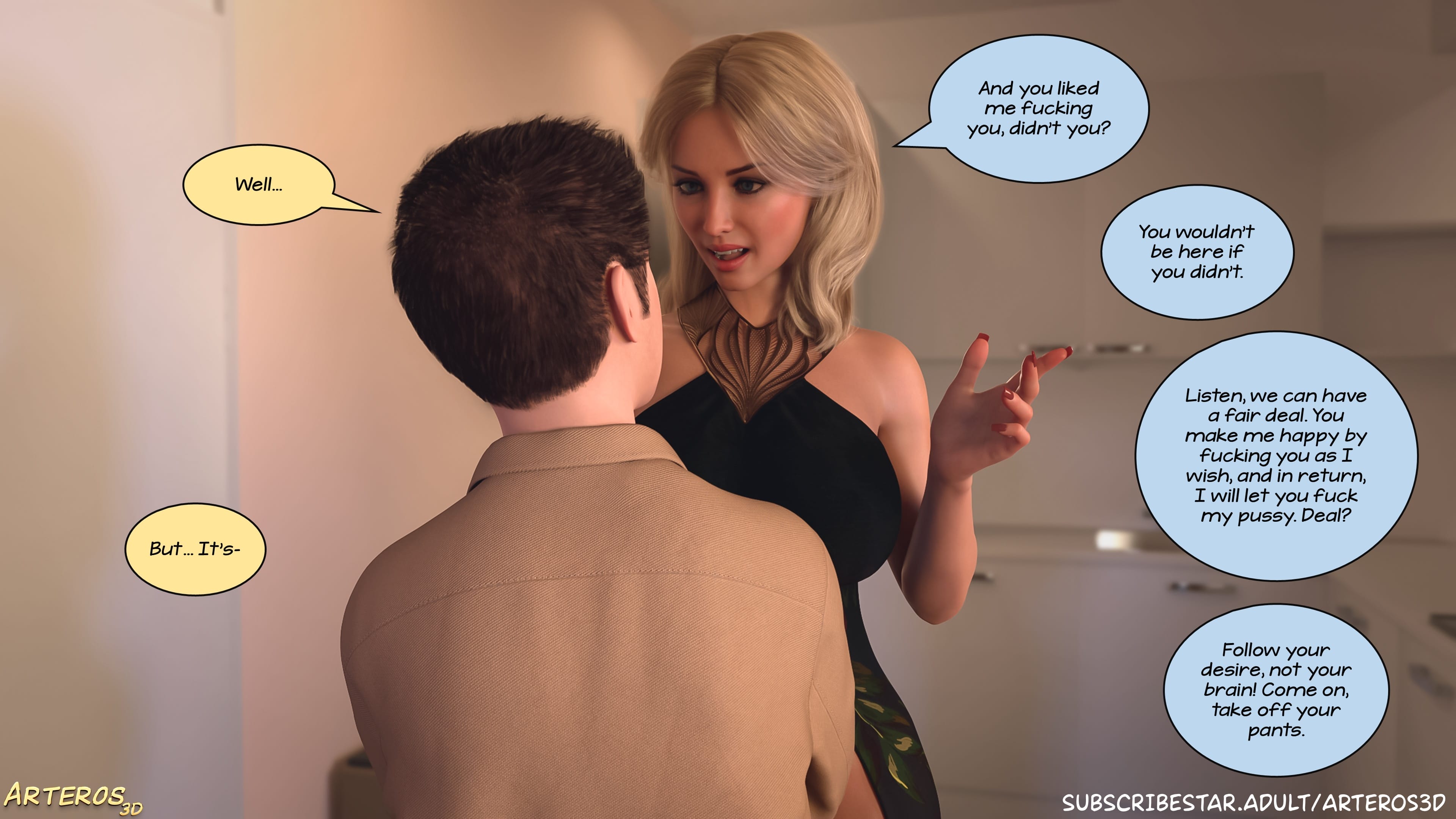 New Passion In Town [Arteros3D] - Chapter 1 — Page 59