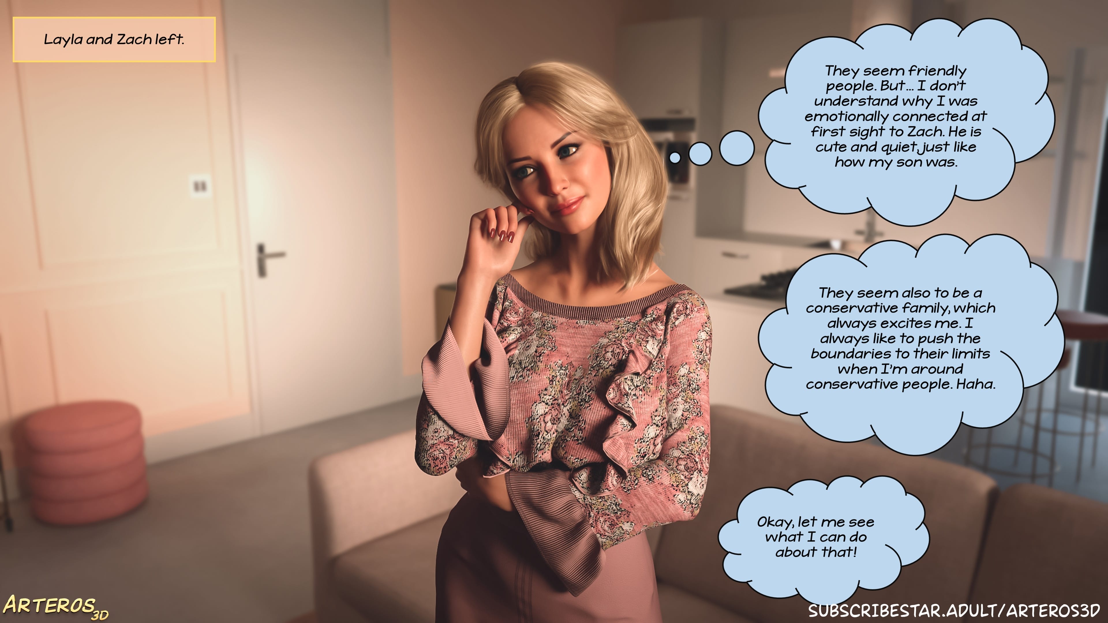 New Passion In Town [Arteros3D] - Chapter 1 — Page 6