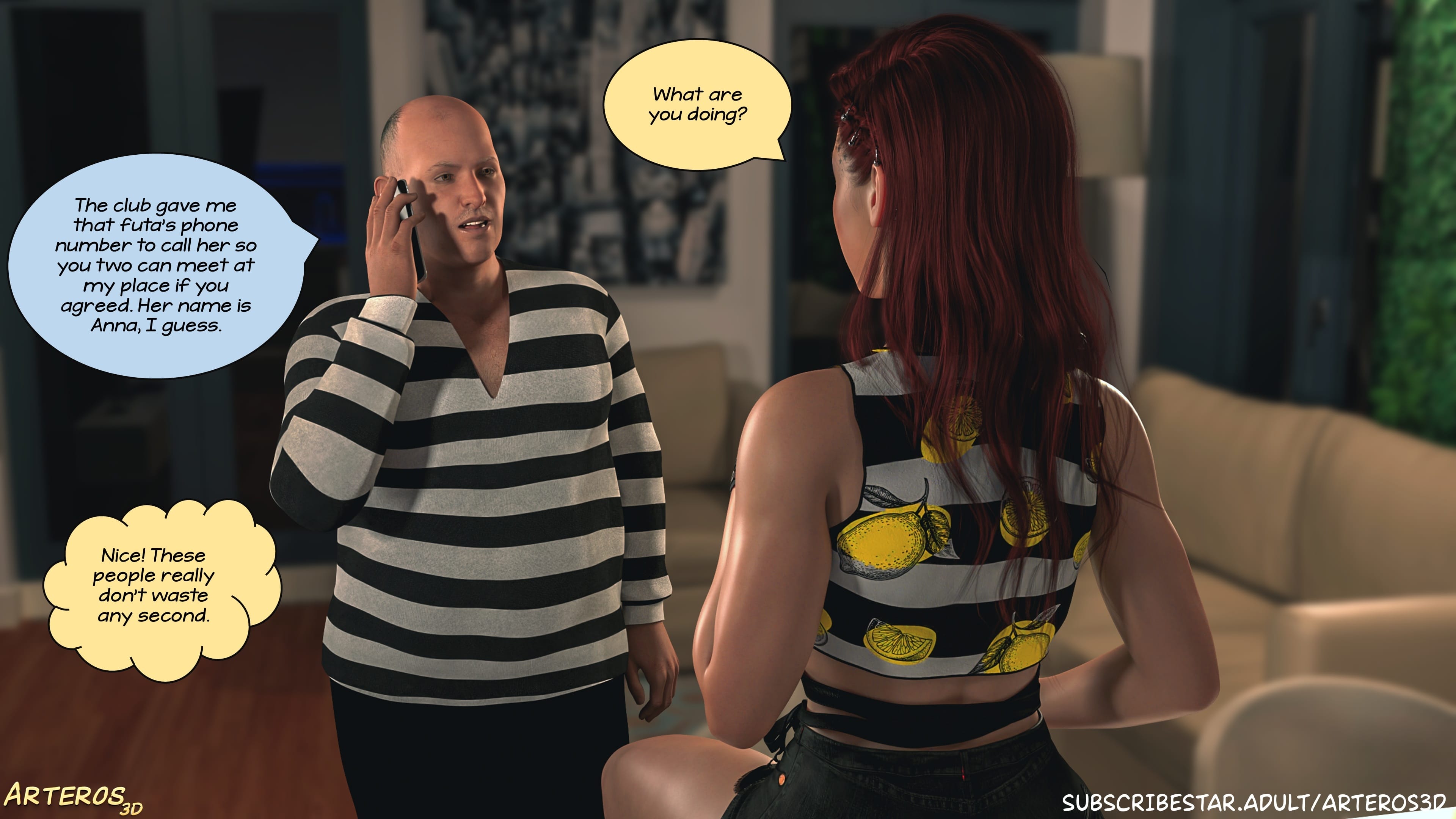 Unstoppable Lust [Arteros3D] - Chapter 1 — Page 96