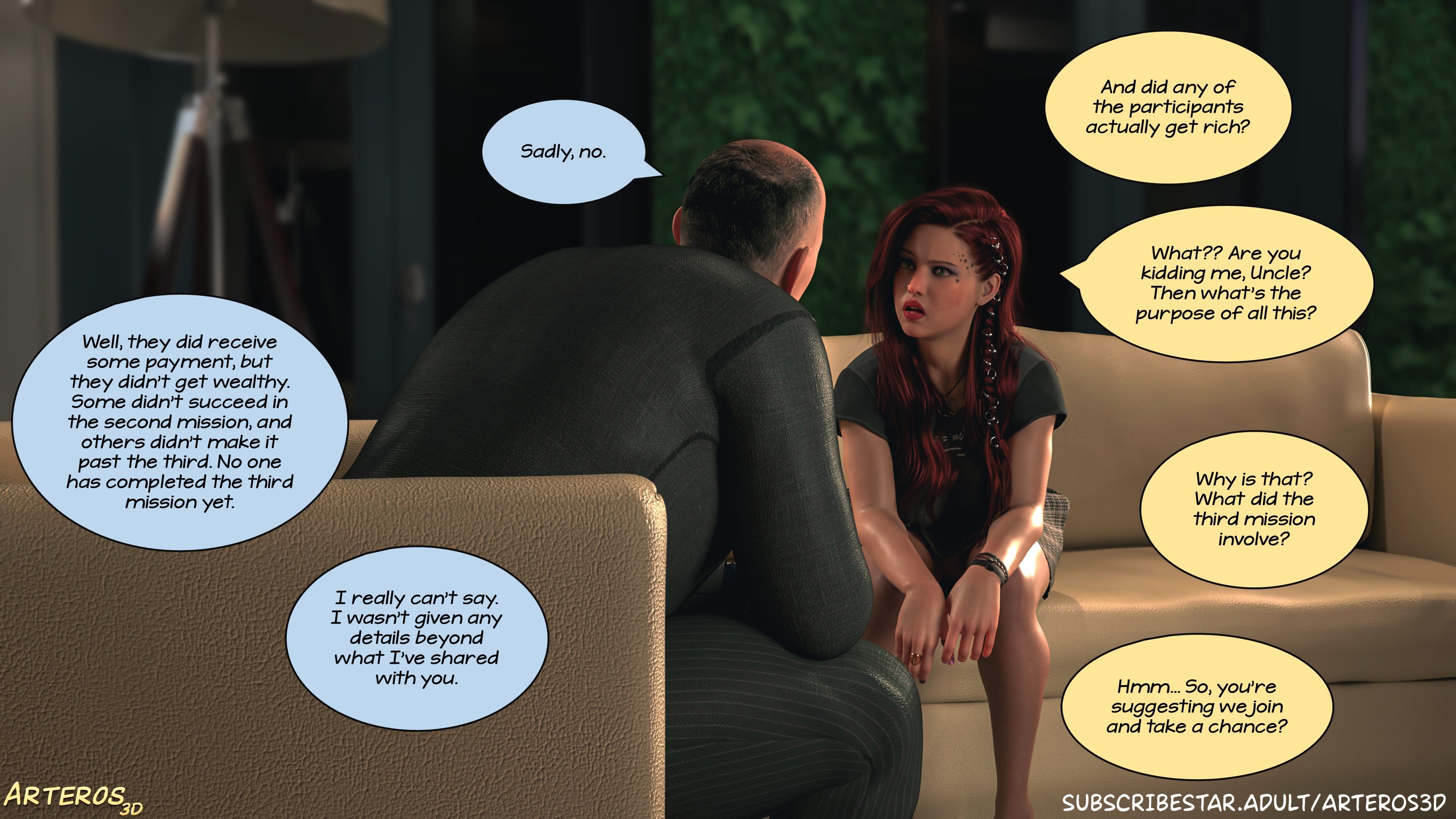 Unstoppable Lust [Arteros3D] - Chapter 1 — Page 14