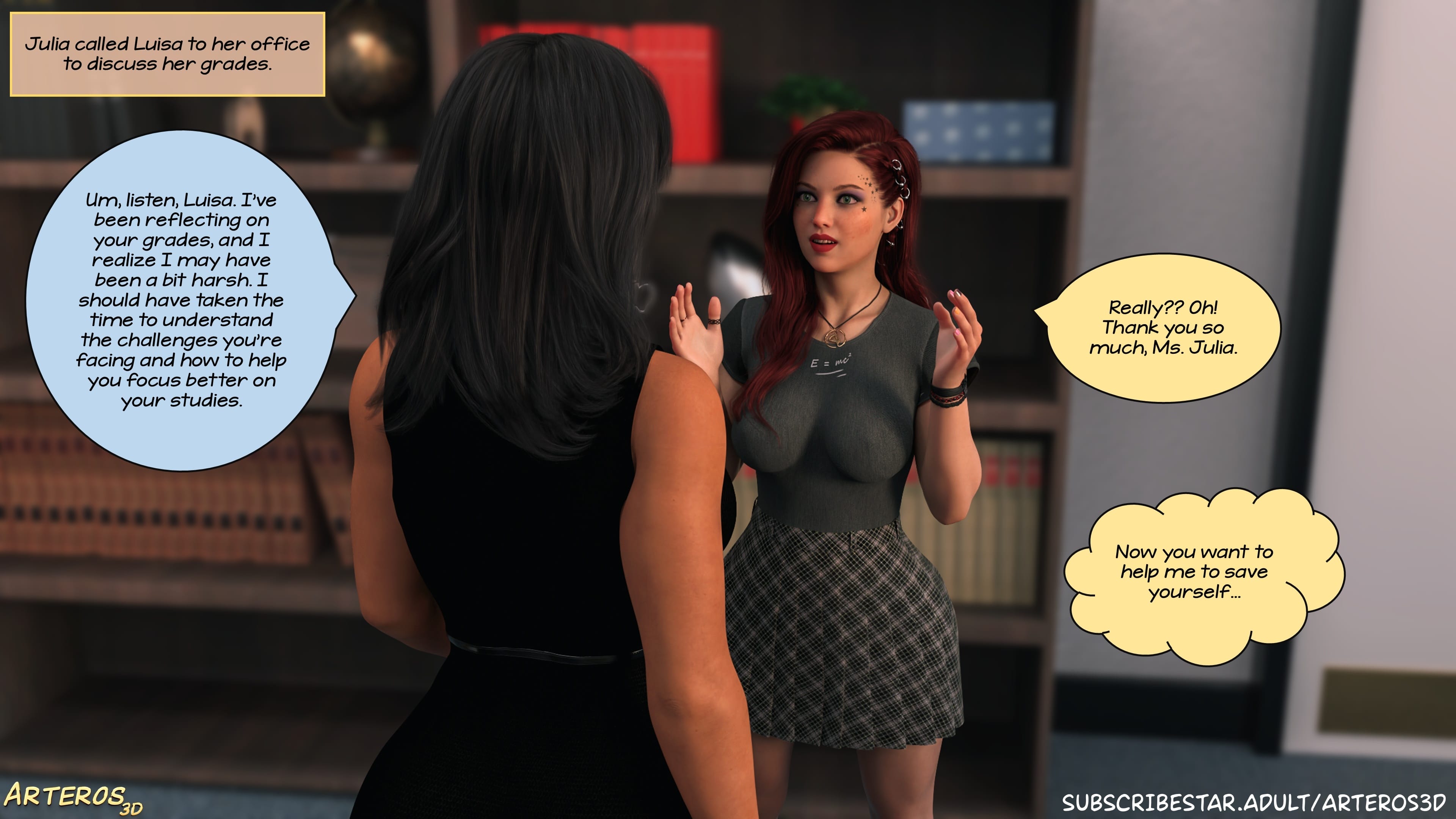 Unstoppable Lust [Arteros3D] - Chapter 1 — Page 34