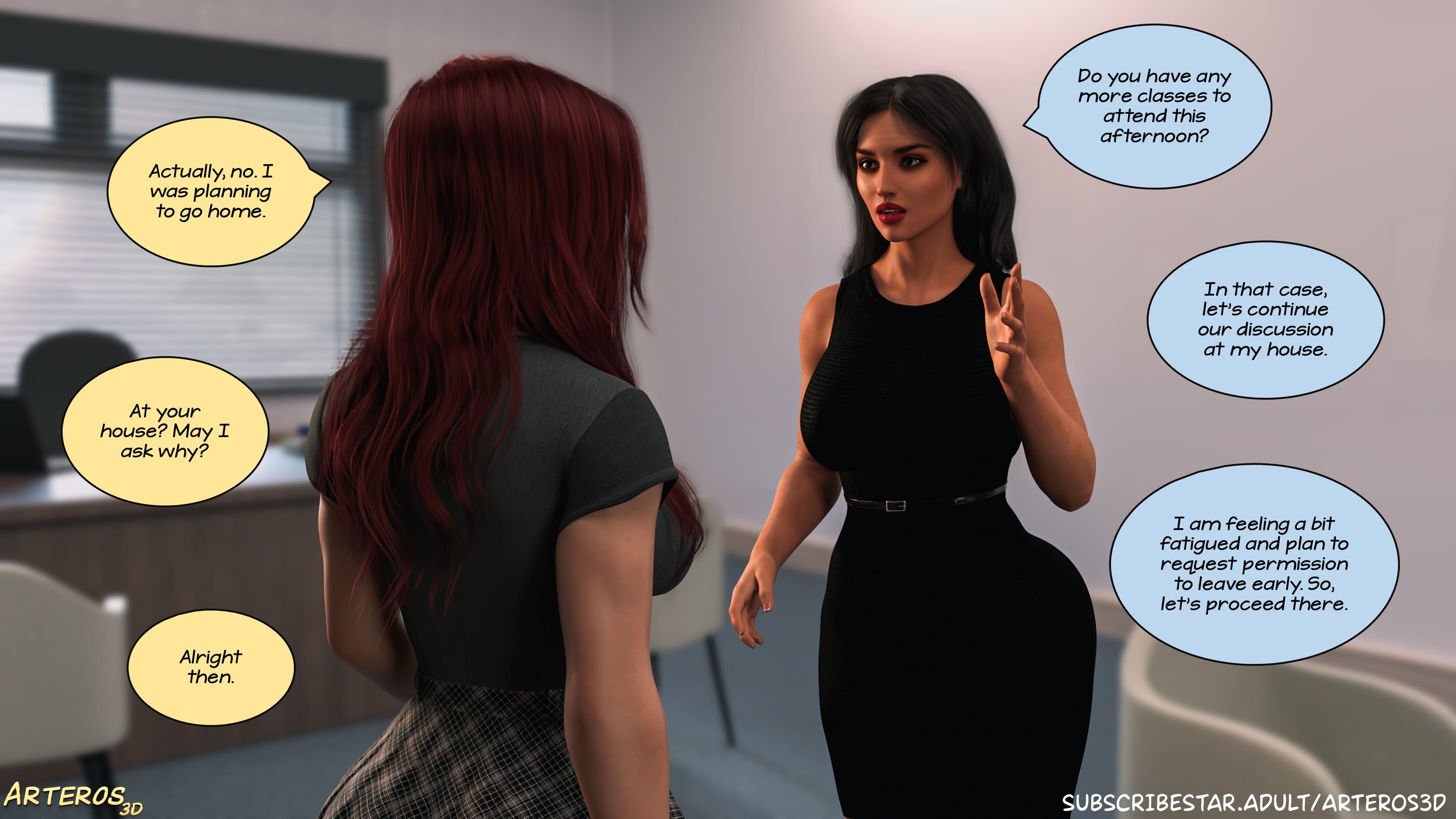 Unstoppable Lust [Arteros3D] - Chapter 1 — Page 35