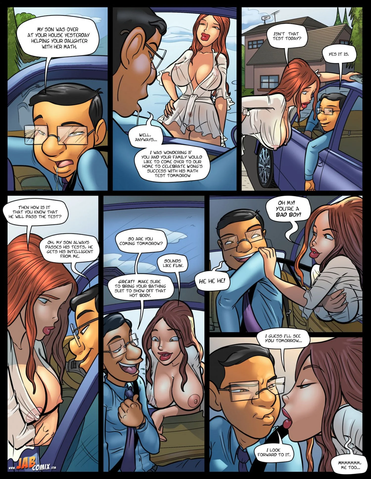 My Hot Ass Neighbor [JABComix] - Chapter 4 — Page 7