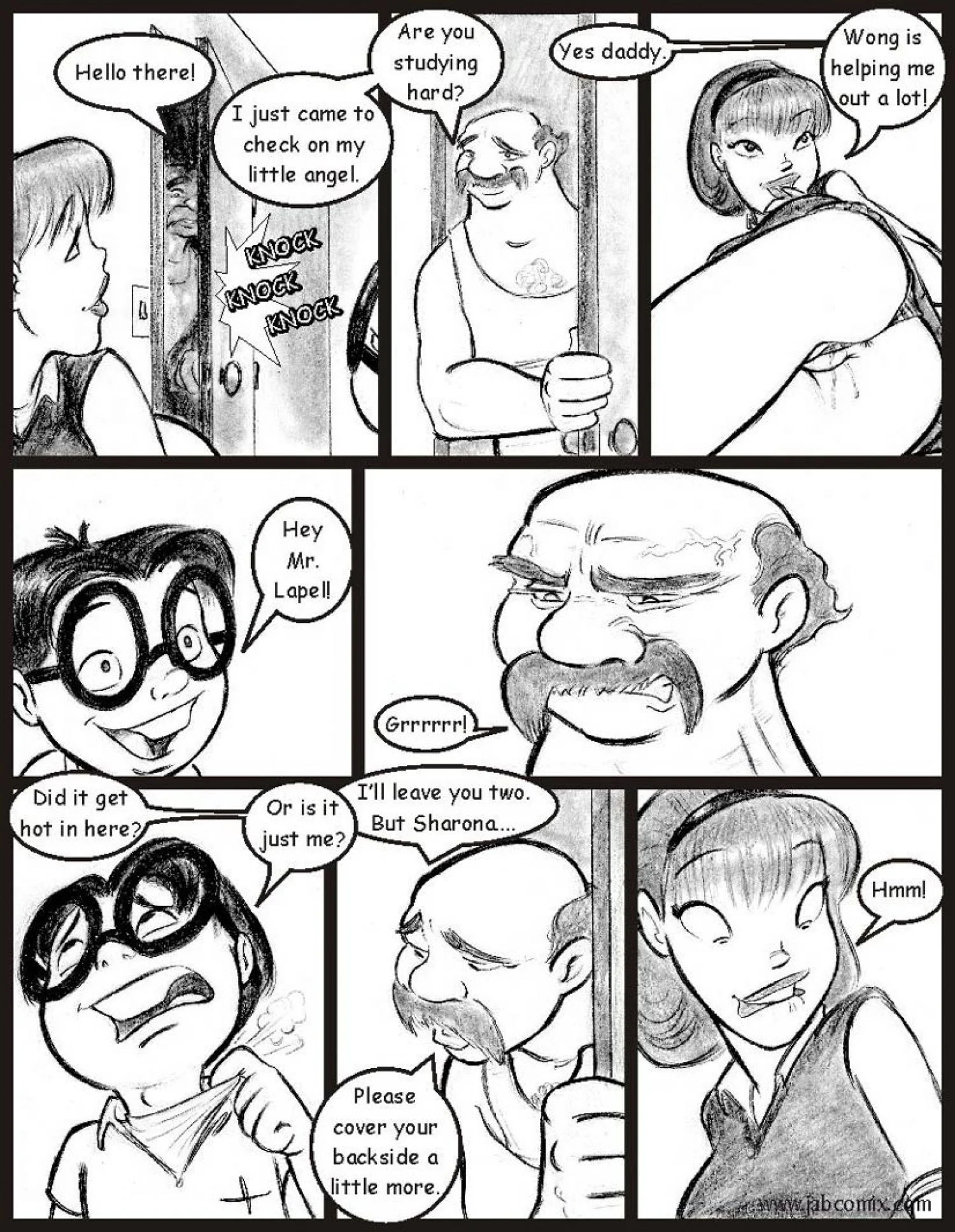 My Hot Ass Neighbor [JABComix] - Chapter 2 — Page 8