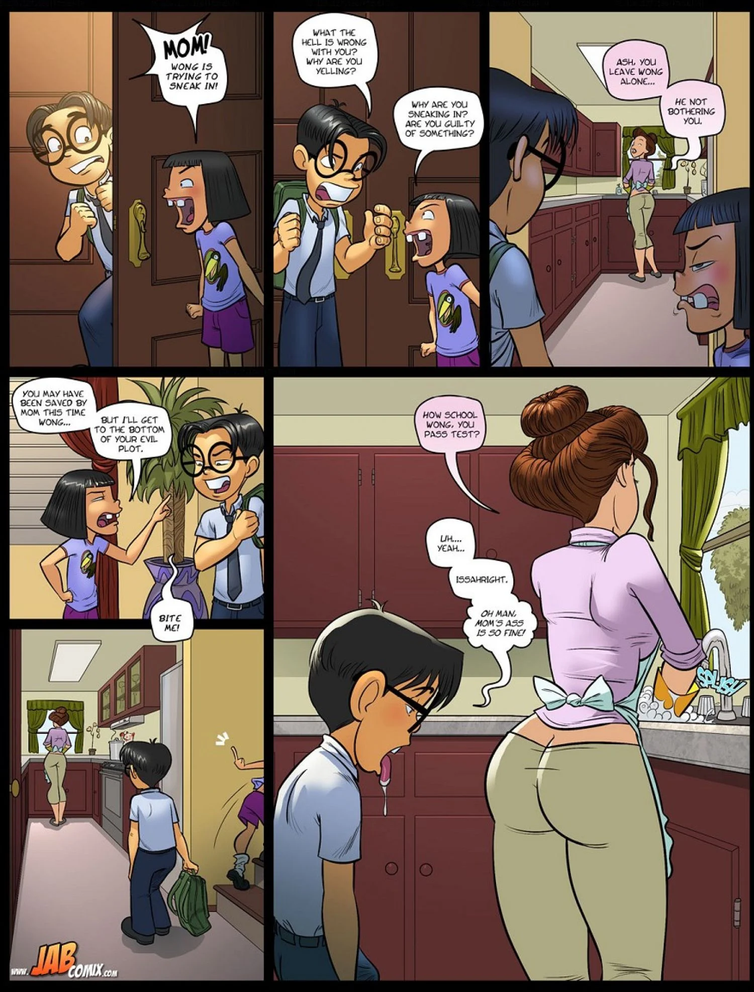 My Hot Ass Neighbor [JABComix] - Chapter 5 — Page 12