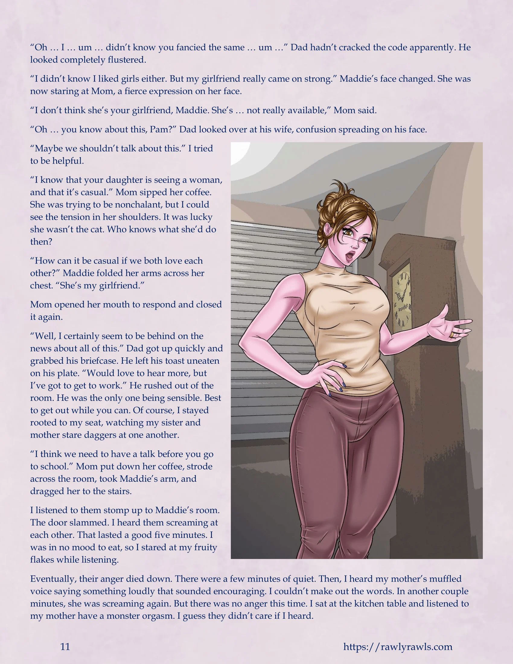 My Mother's Secret Identity [Adun | Danny Sulca , RawlyRawls] - Chapter 7 — Page 11