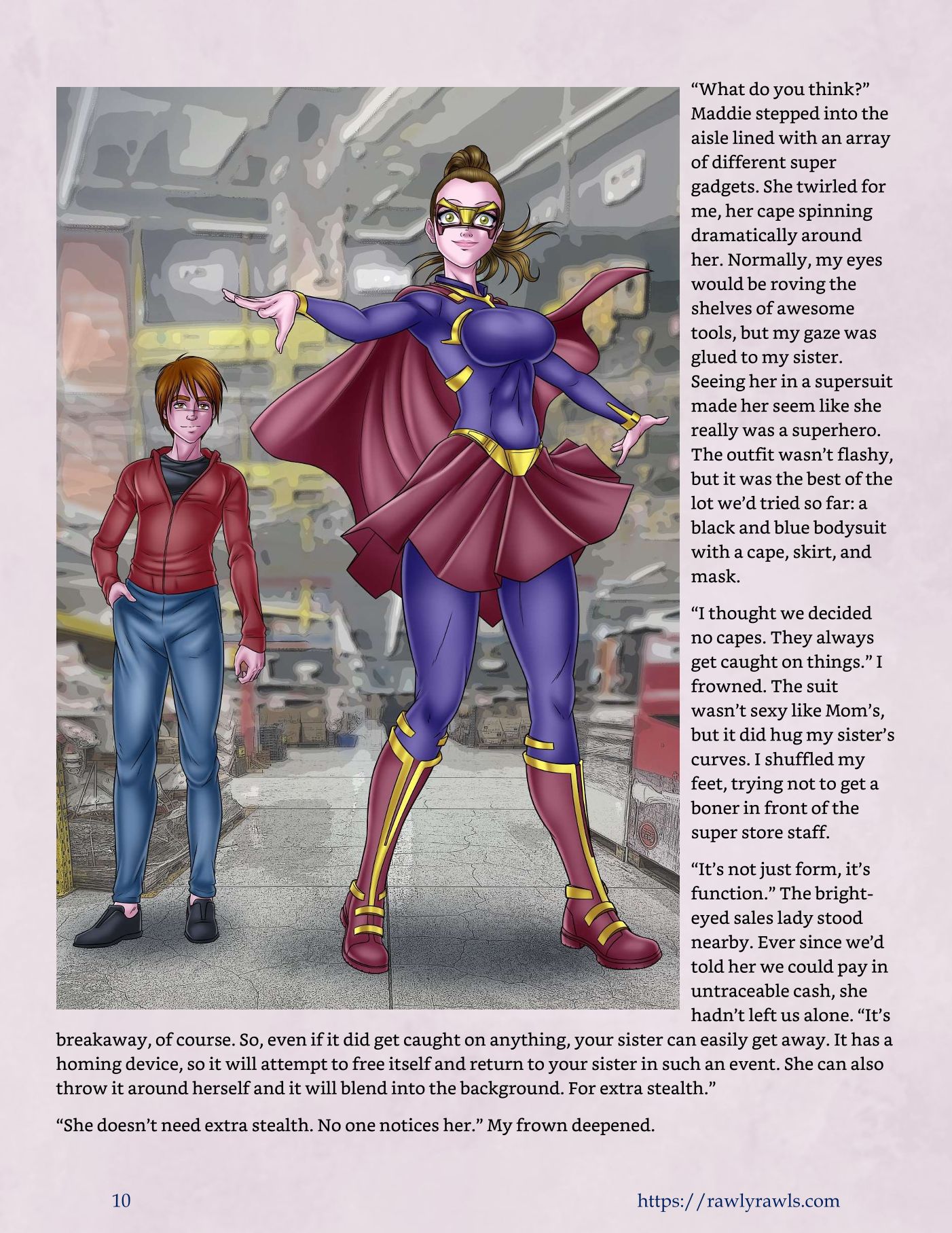 My Mother's Secret Identity [Adun | Danny Sulca , RawlyRawls] - Chapter 9 — Page 10