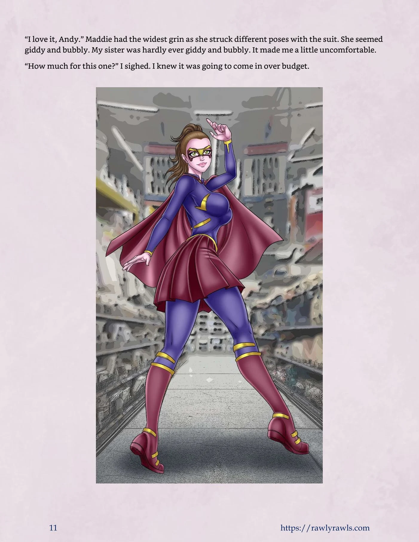 My Mother's Secret Identity [Adun | Danny Sulca , RawlyRawls] - Chapter 9 — Page 11